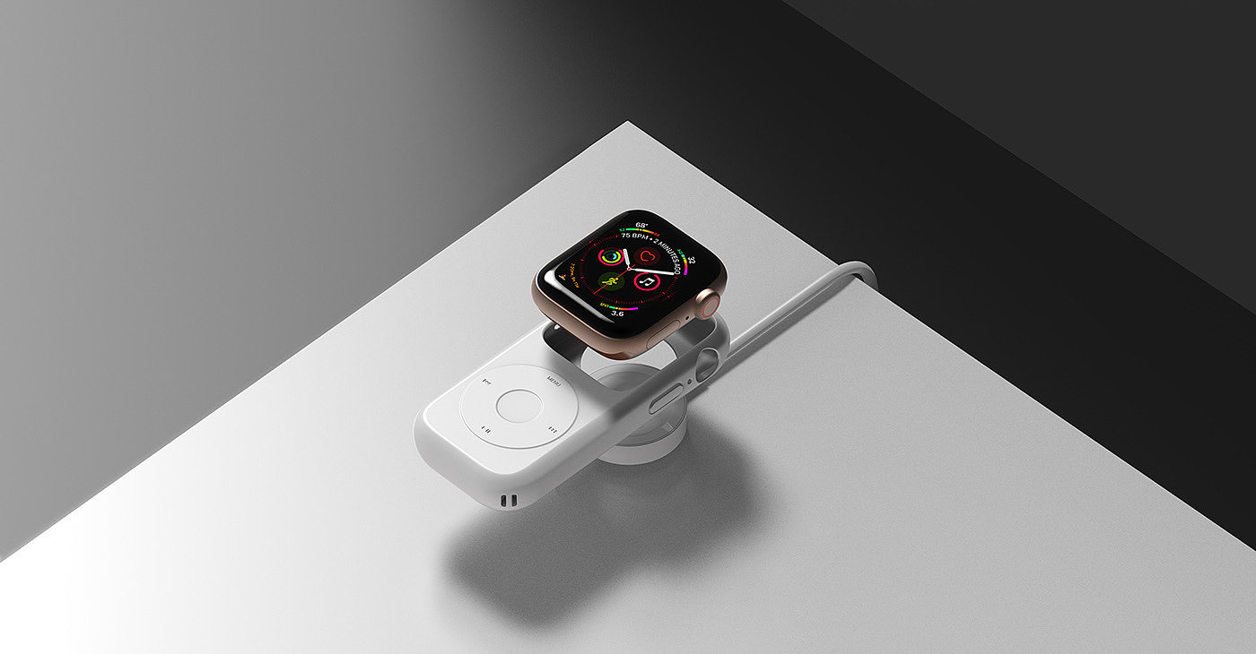 数码智能，苹果，Apple watch，手表，表盘，ipod，