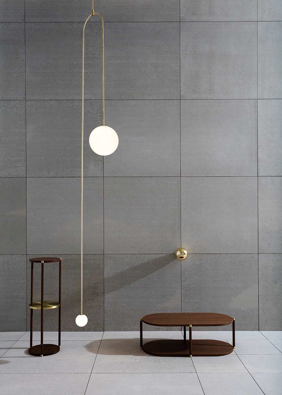 James Bennett，efano Rigoli，家具设计，极简主义，黄铜，
