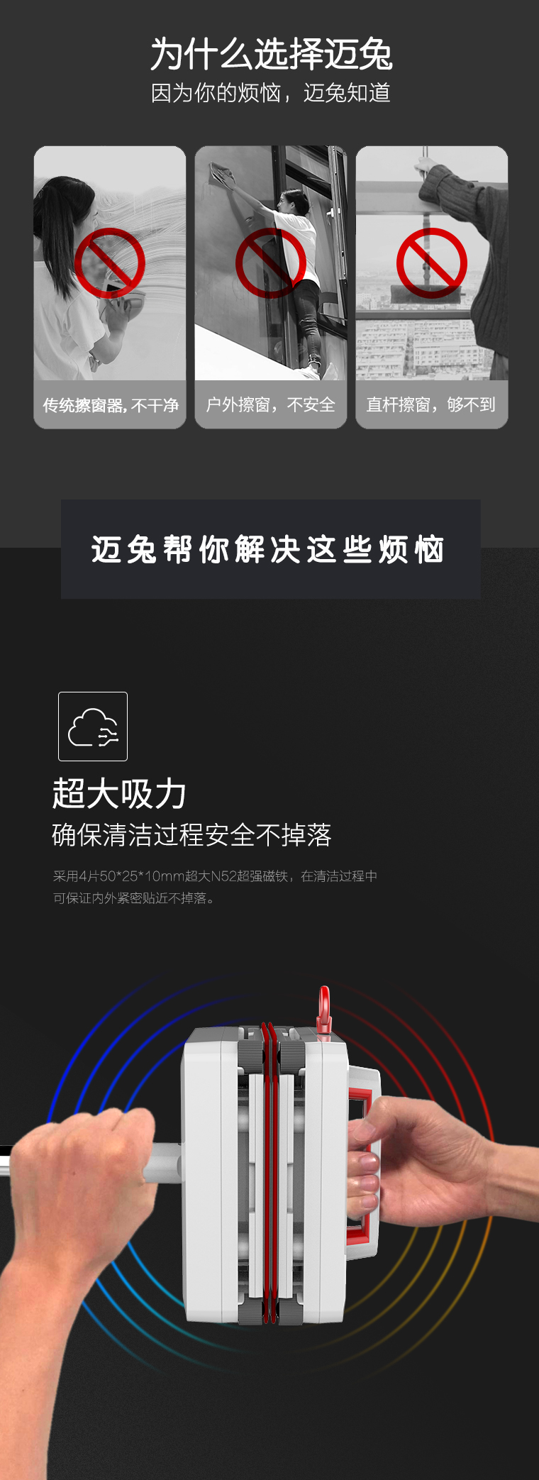 Household appliances, window cleaner，