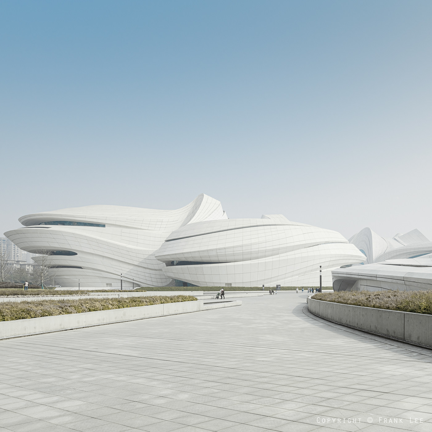 Photography，Architecture，Meixi Lake International Culture and Art Center，