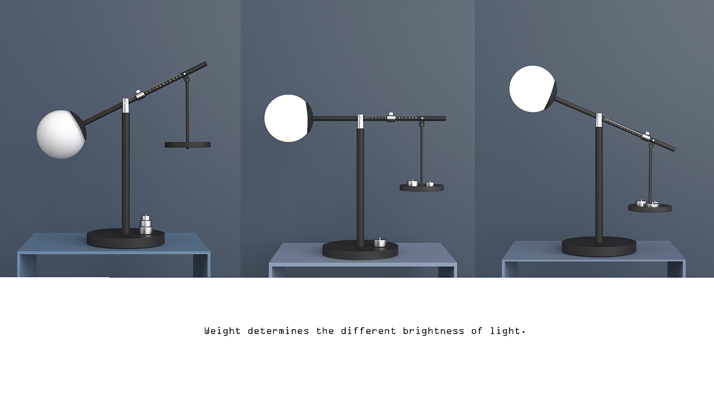Creativity, concept lamp and Minimalism，