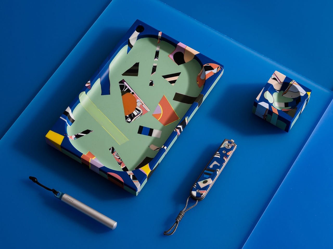 Penholder，Tray，pocket knife，Ring box，pen，resin，