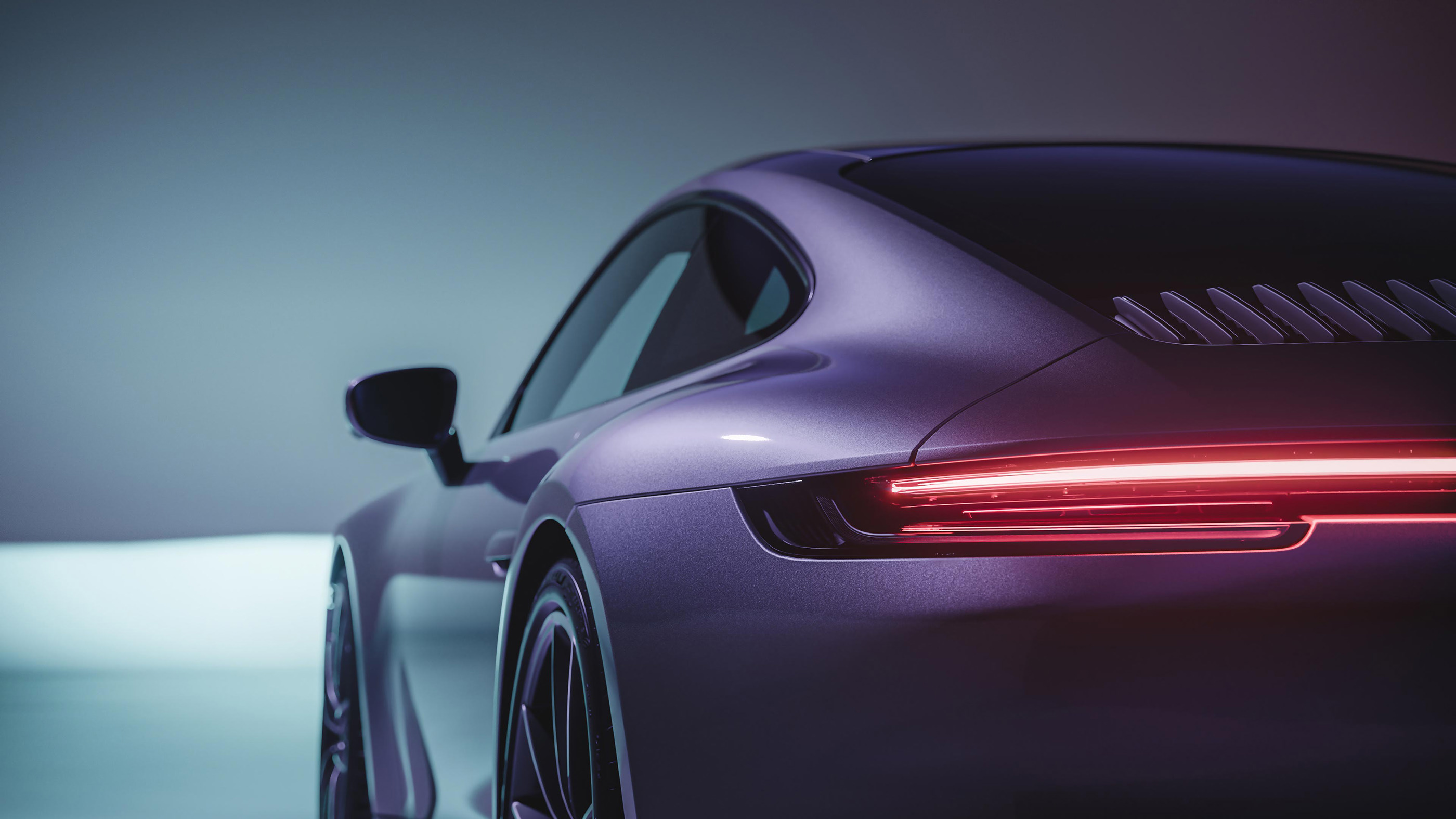 Sports car，purple，poster，