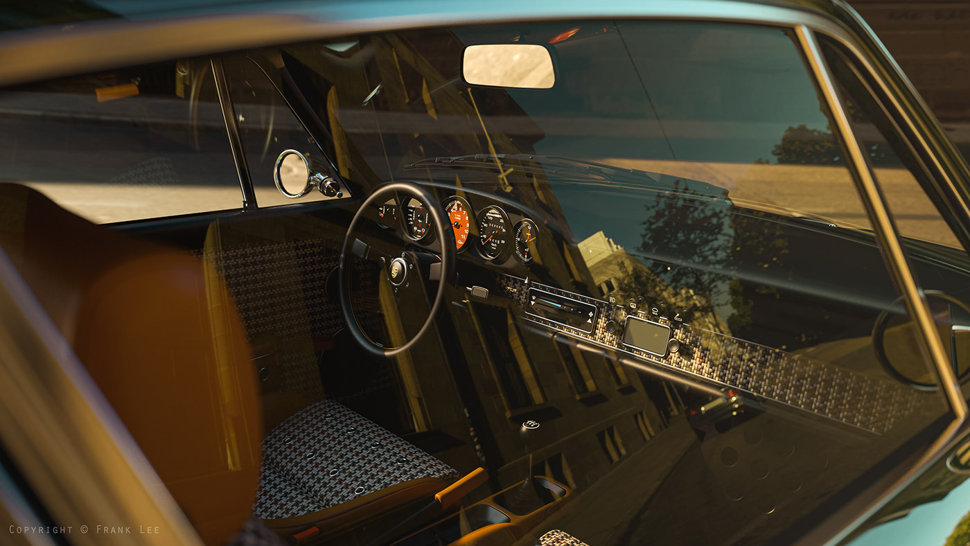 vehicle，automobile，Porsche，Porsche 911，nine hundred and sixty-four，