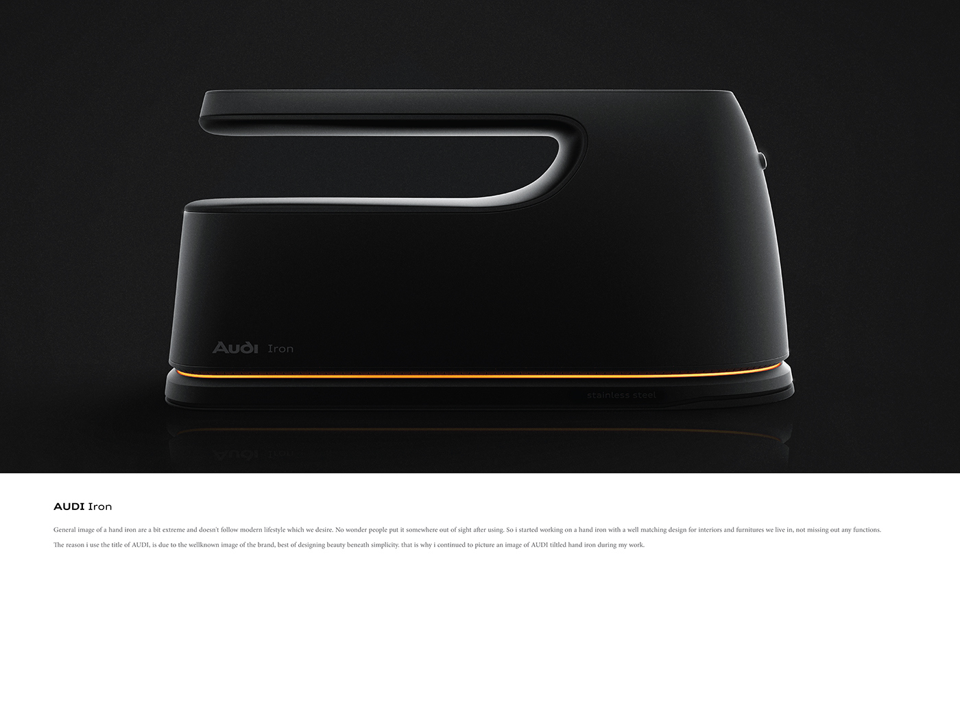 Iron，security，product design，audi，