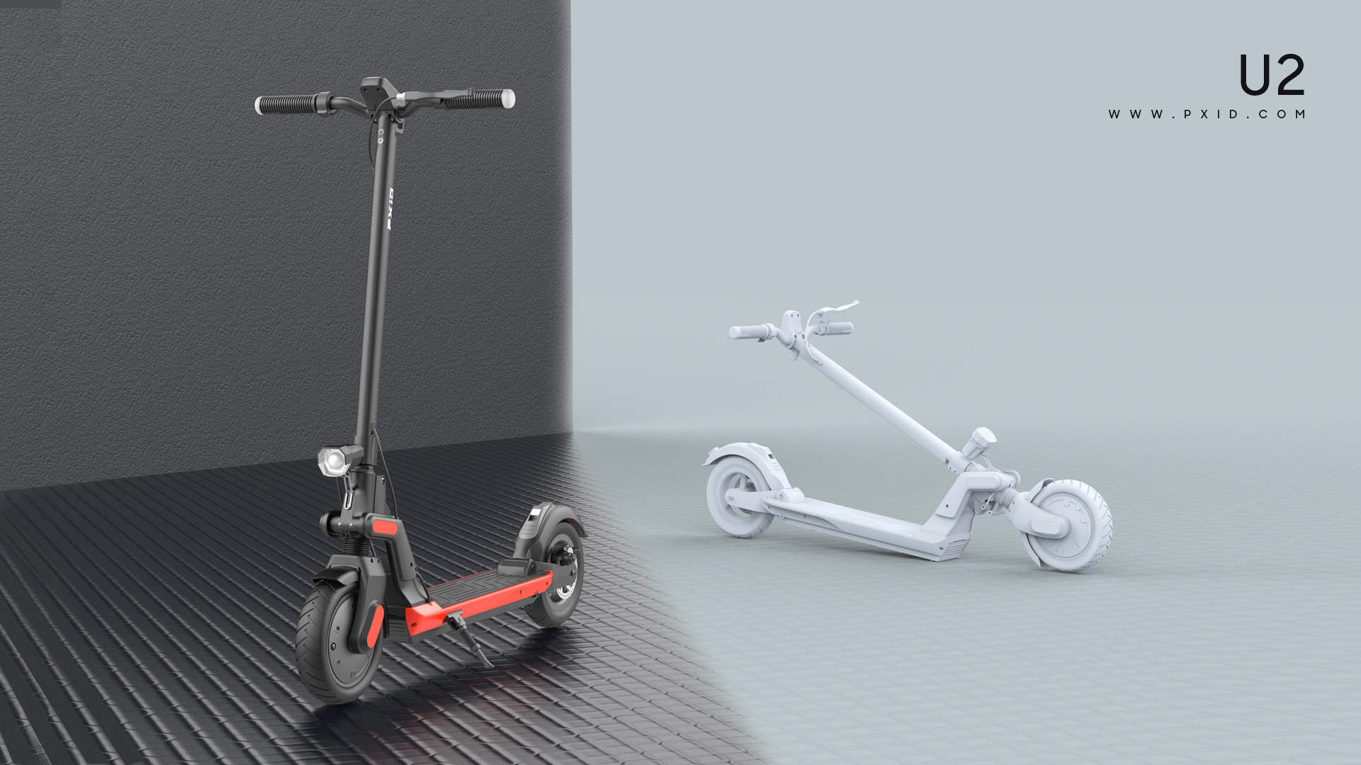 pxid，Design of transportation tools，Scooter design，Electric scooter，Scooter，
