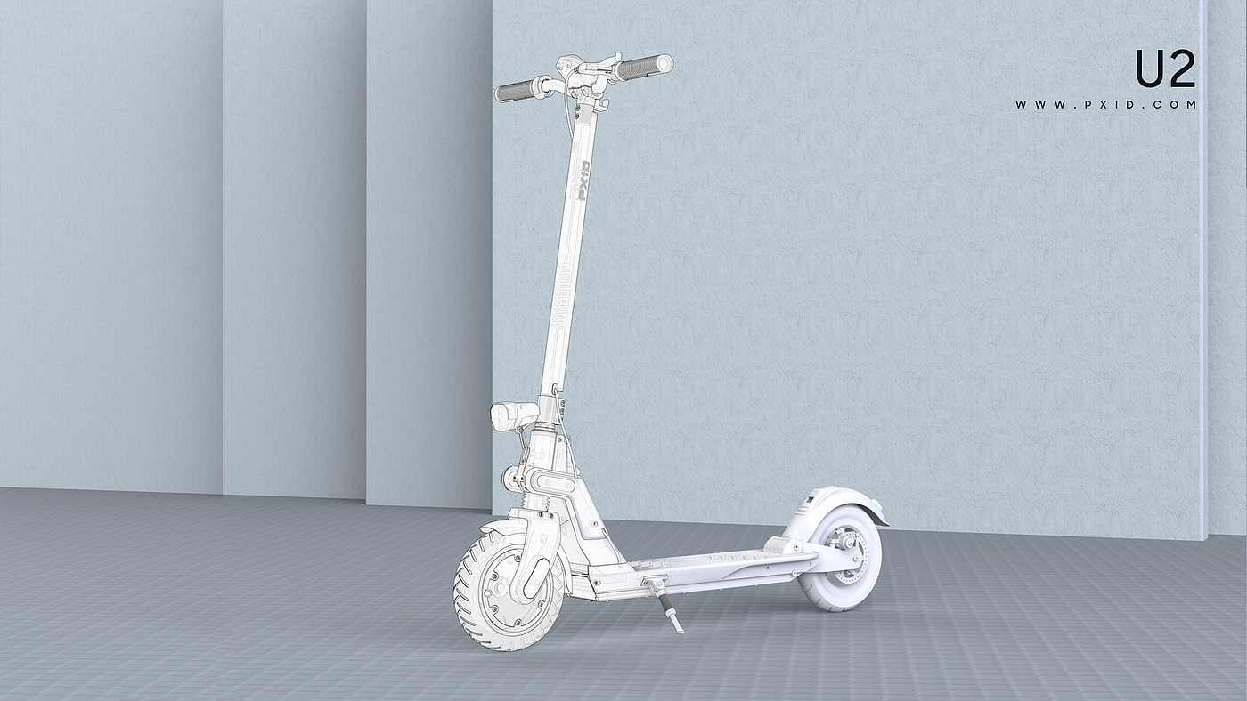 pxid，Design of transportation tools，Scooter design，Electric scooter，Scooter，