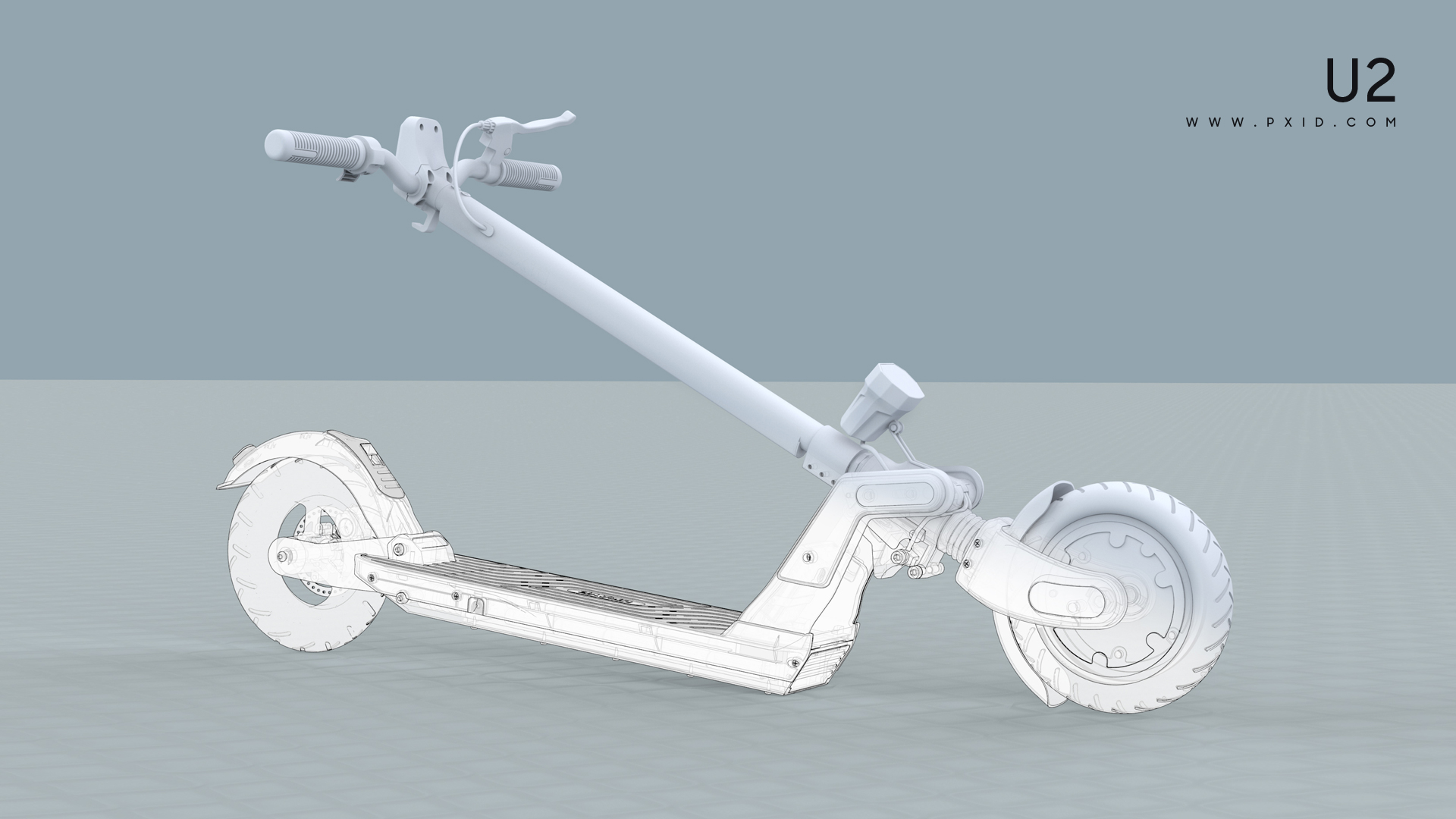 pxid，Design of transportation tools，Scooter design，Electric scooter，Scooter，