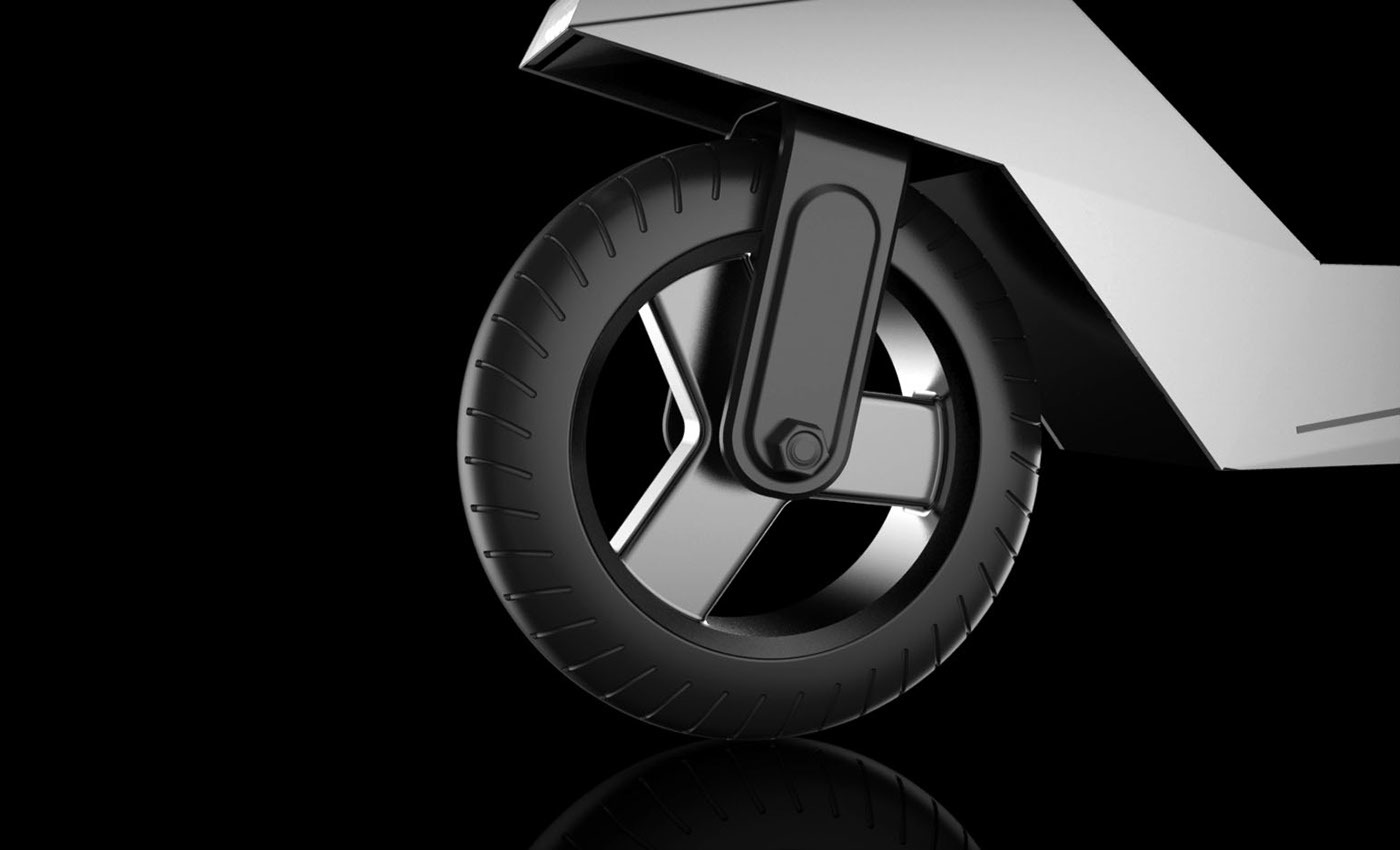 industrial design，conceptual design，Scooter，design sketch，Automatic design，