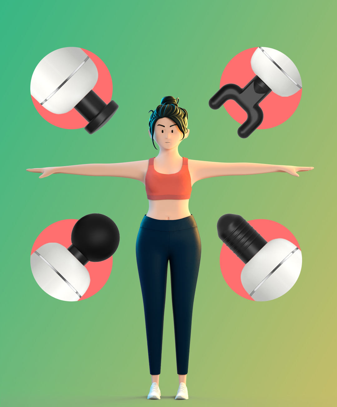 industrial design，Fascia gun，