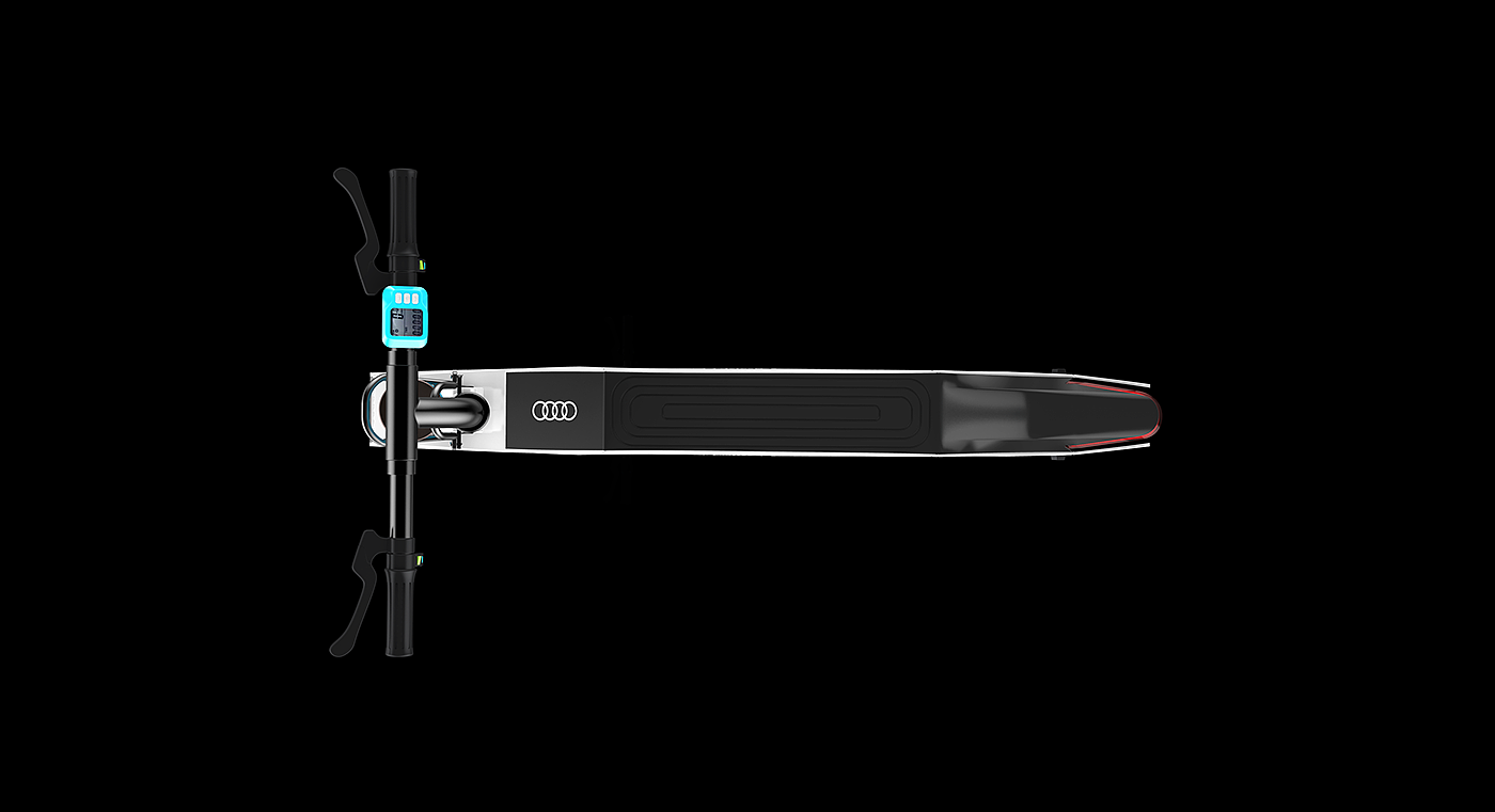 industrial design，conceptual design，Scooter，design sketch，Automatic design，