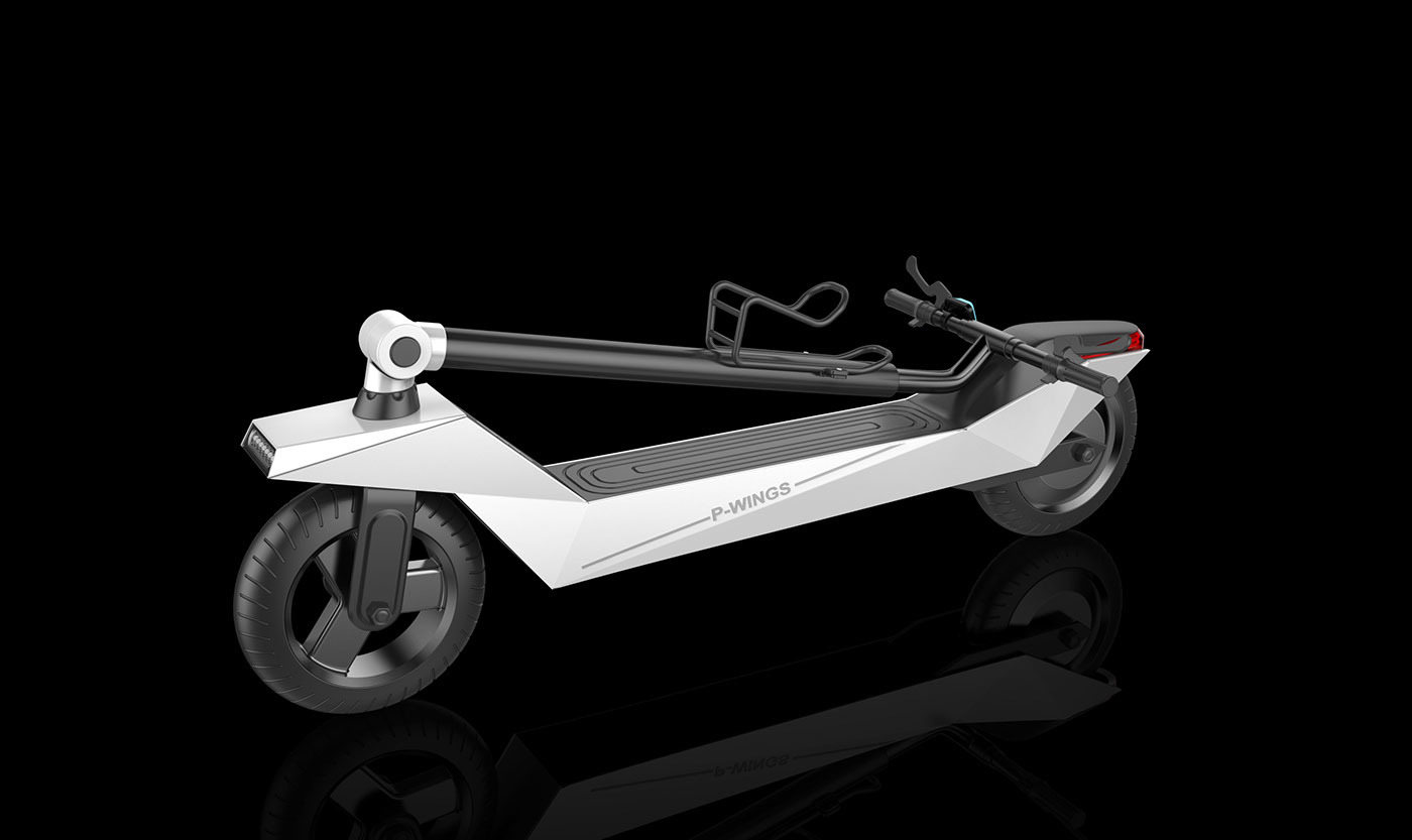 industrial design，conceptual design，Scooter，design sketch，Automatic design，