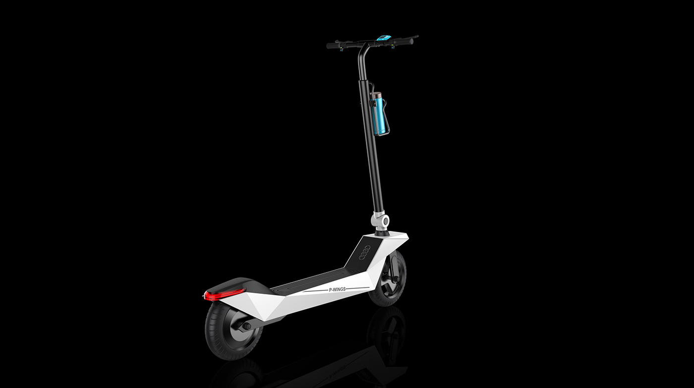 industrial design，conceptual design，Scooter，design sketch，Automatic design，