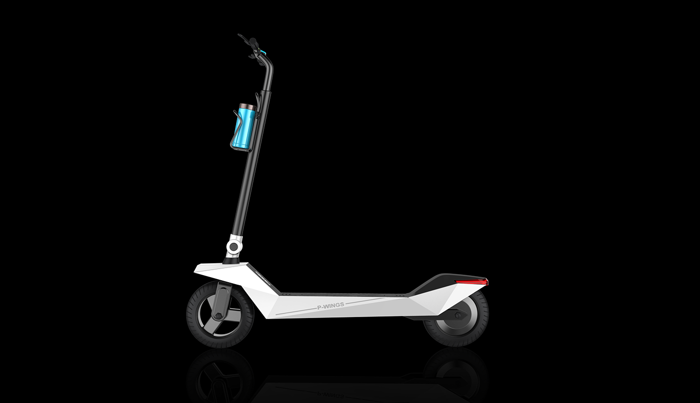 industrial design，conceptual design，Scooter，design sketch，Automatic design，