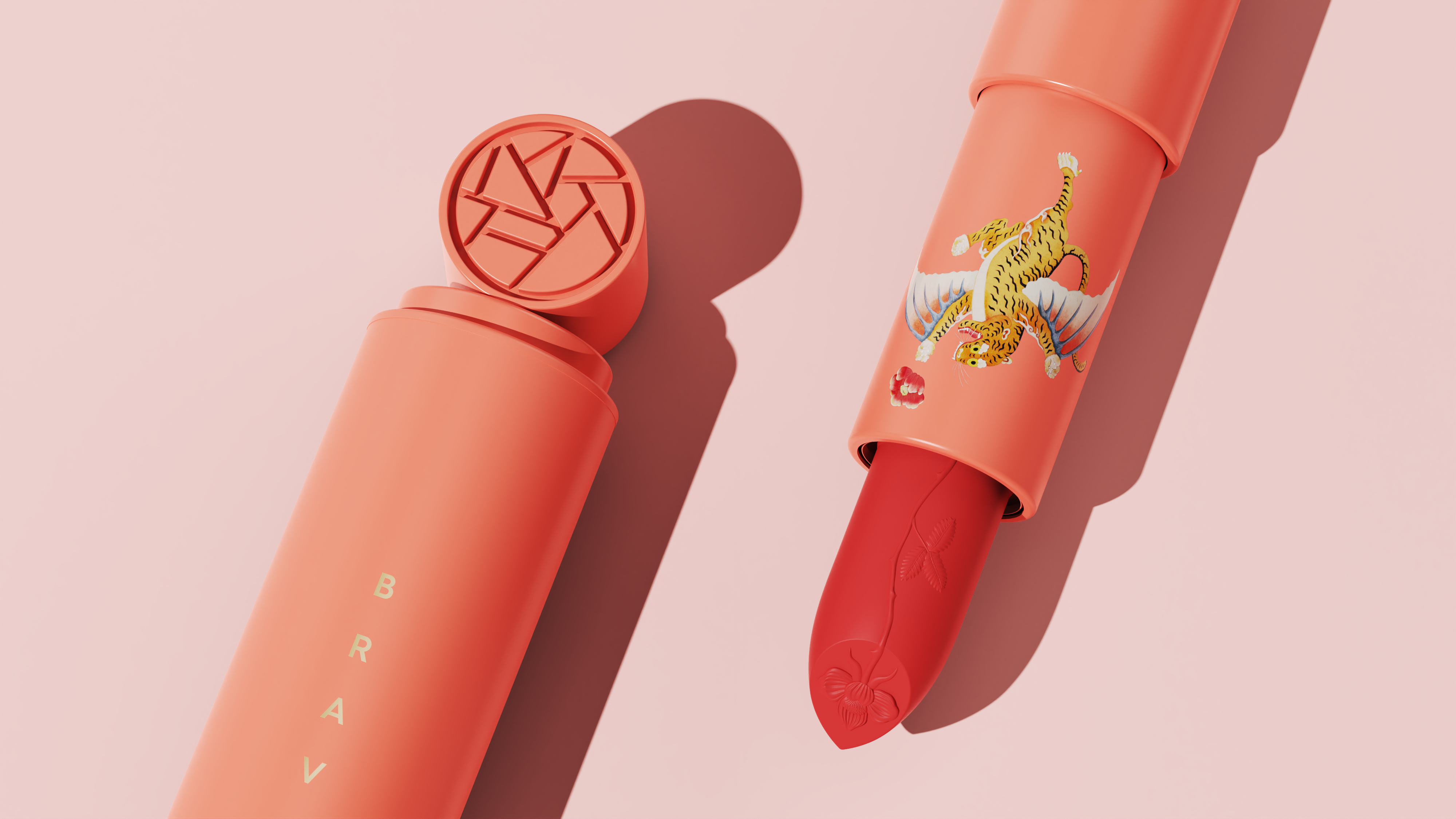 Cosmetics，Make-up，Lipstick，Beauty makeup，packing，