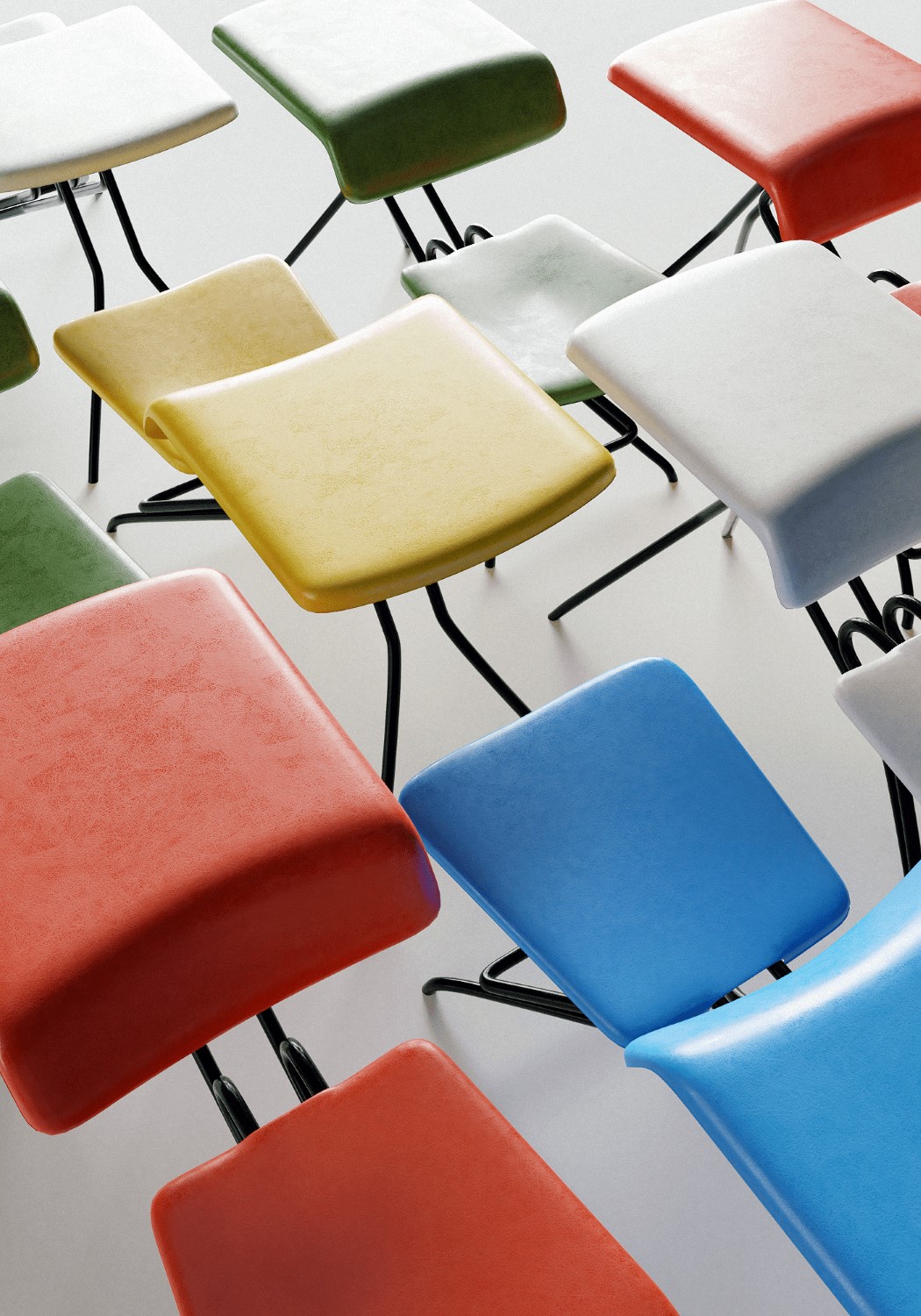 chair，to work in an office，stainless steel，