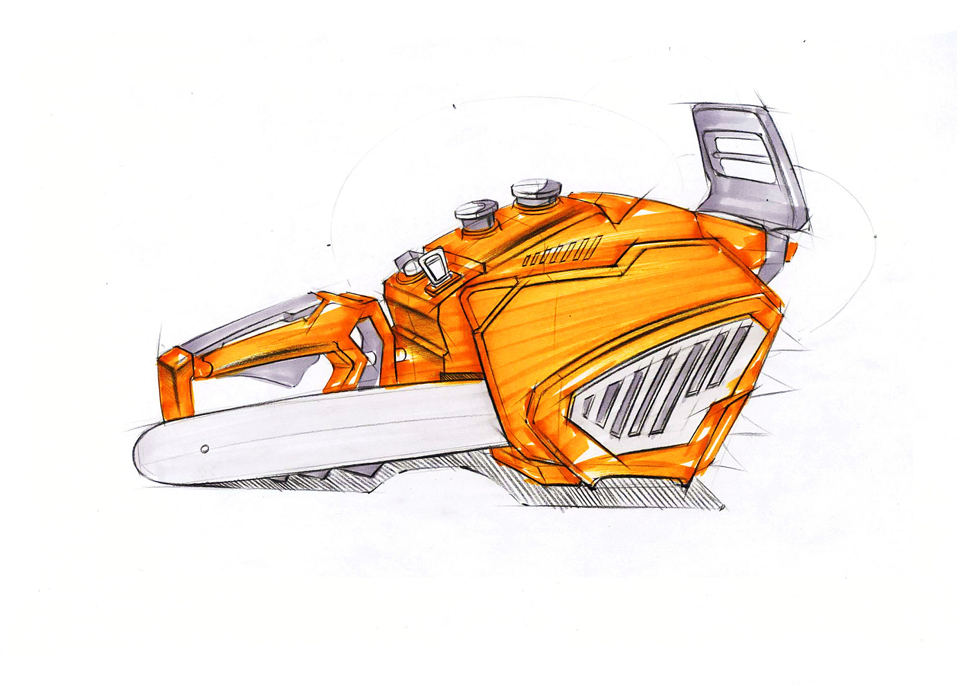 Hand drawn products，Hand drawn，electric saw，