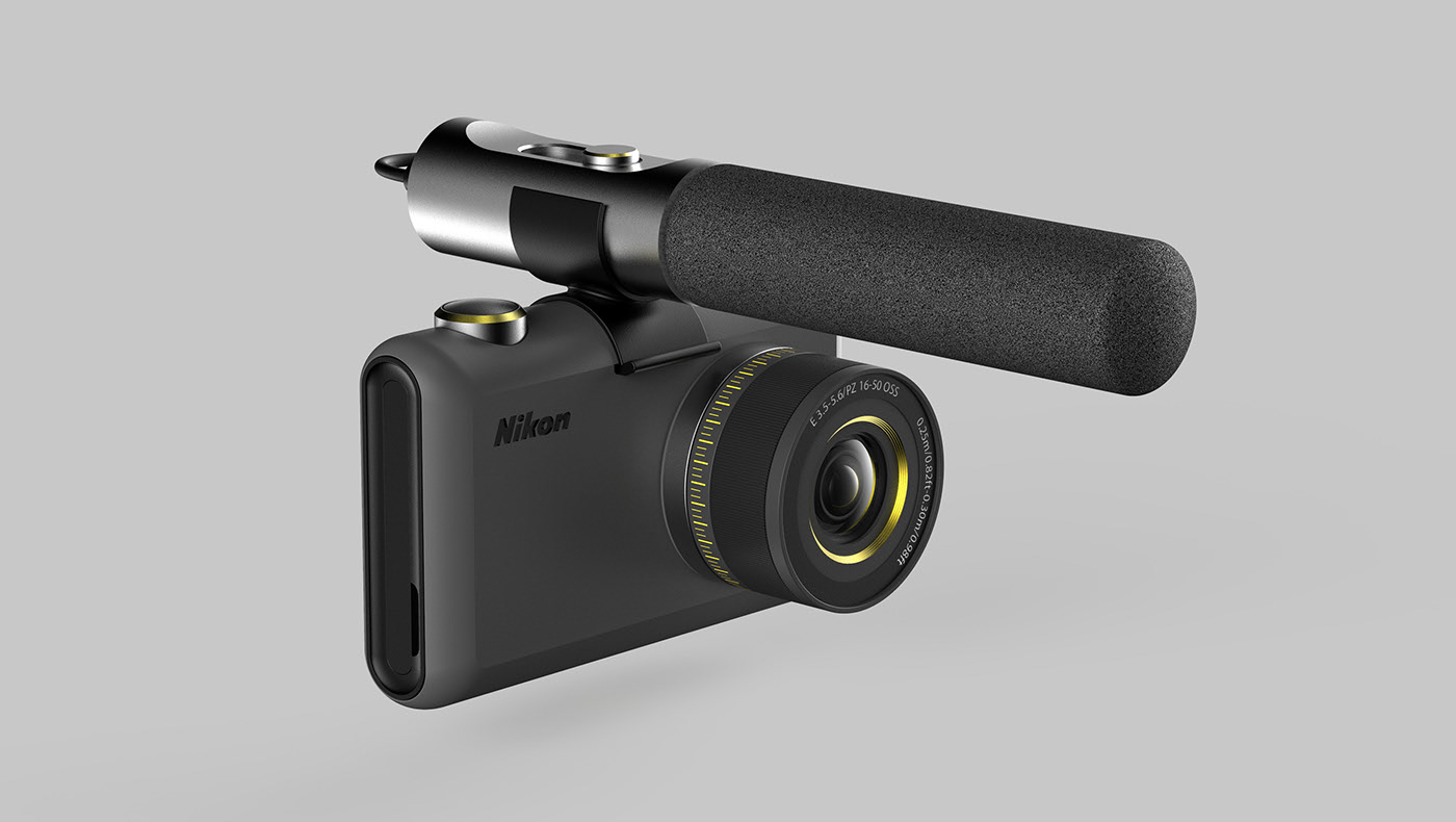 product design，industrial design，Bracket，camera，Nikon ，Shooting tools，