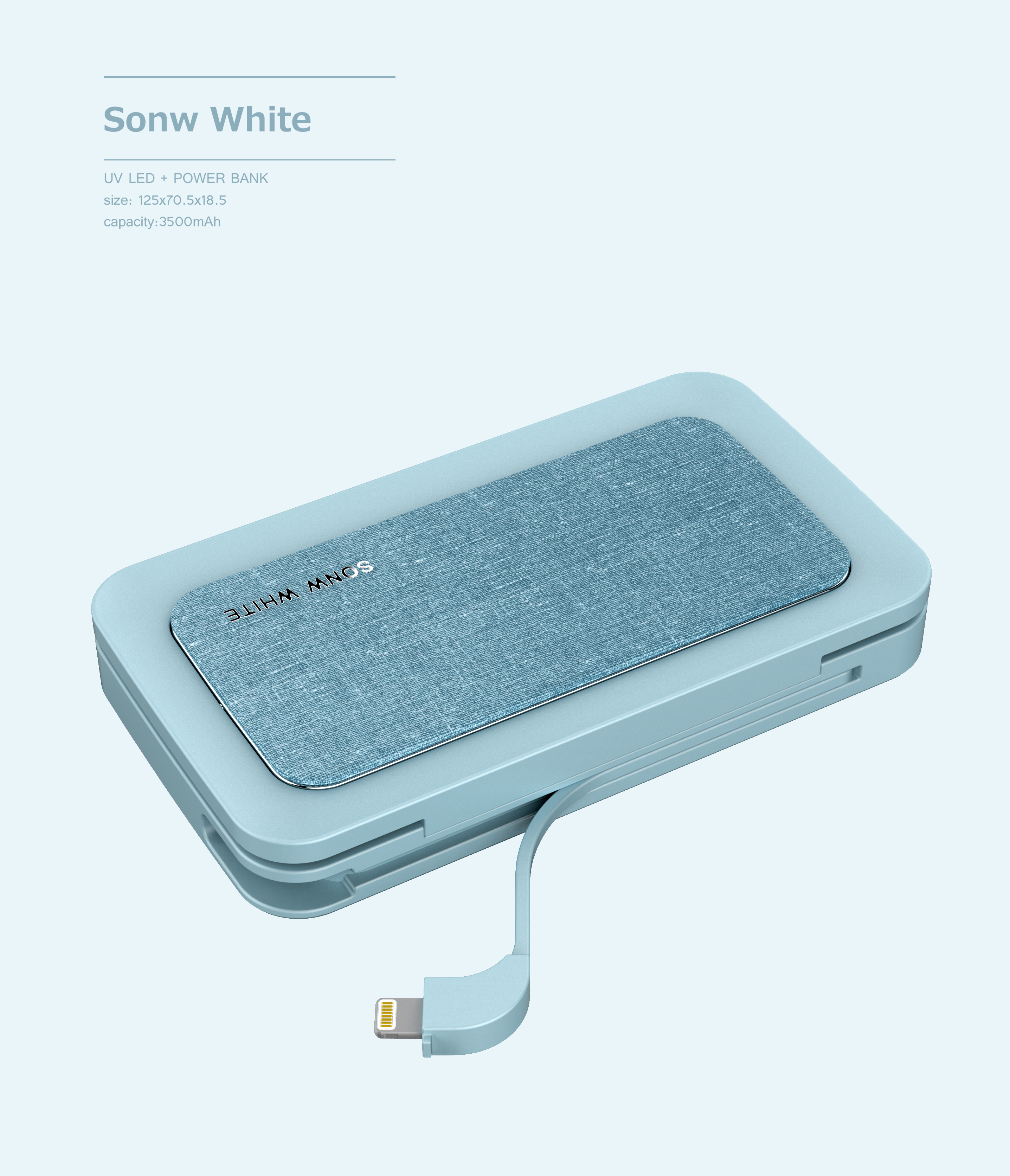 Nail lamp，Cosmetic mirror，portable battery，portable，