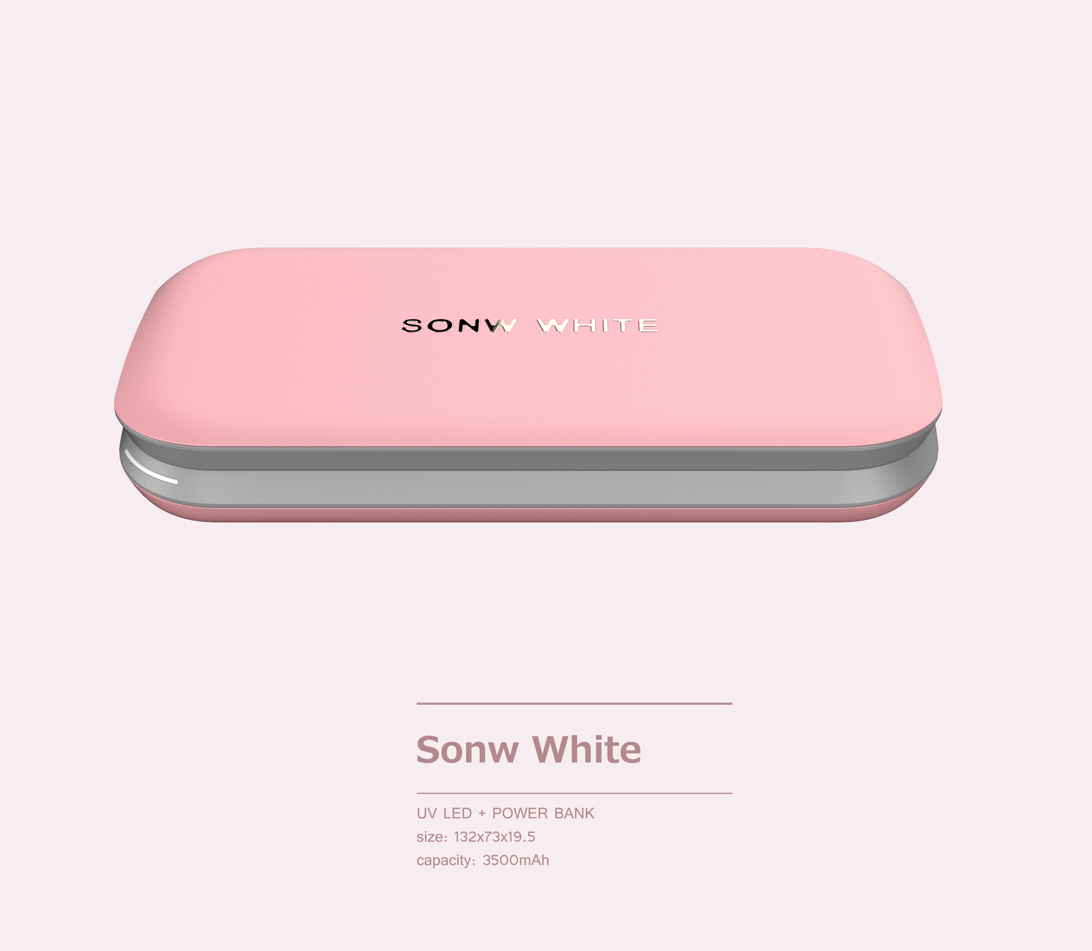 Cosmetic mirror，portable battery，Nail lamp，multi-function，portable，