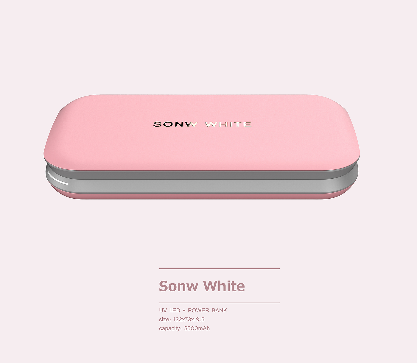 Cosmetic mirror，portable battery，Nail lamp，multi-function，portable，