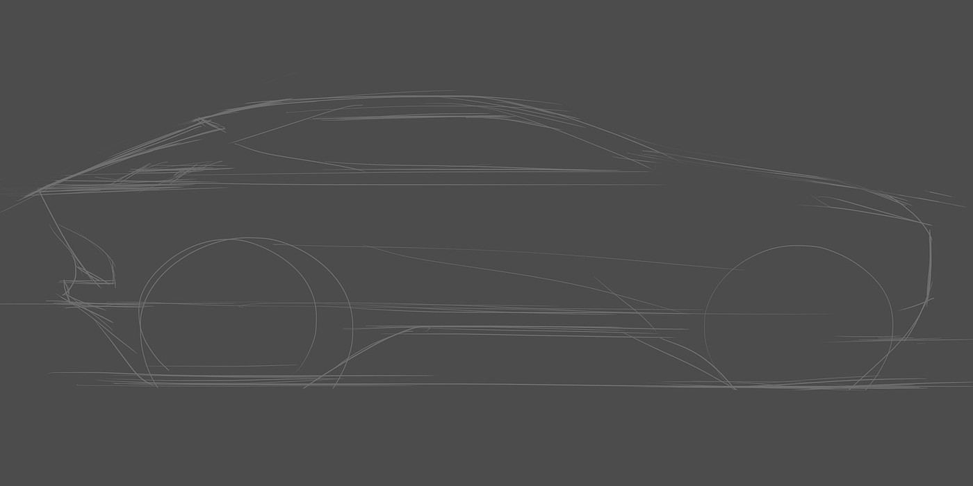 Hand drawn，Ubee ，automobile，vehicle，