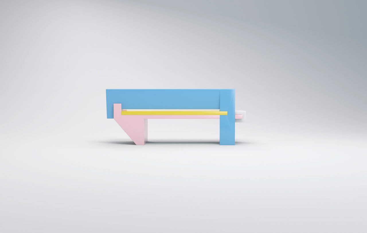 furniture，Postmodern，tradition，colour，Joinery，