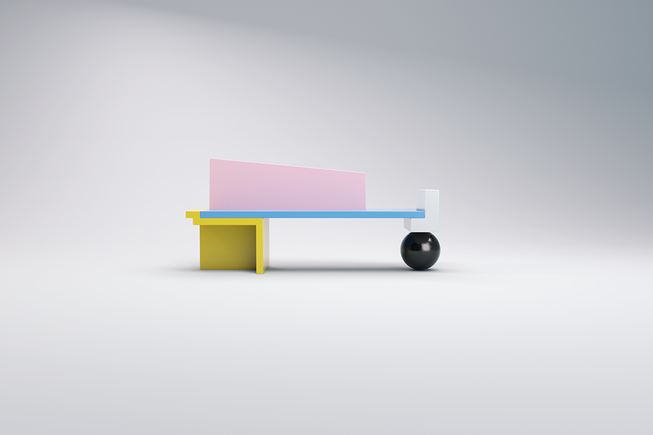 furniture，Postmodern，tradition，colour，Joinery，