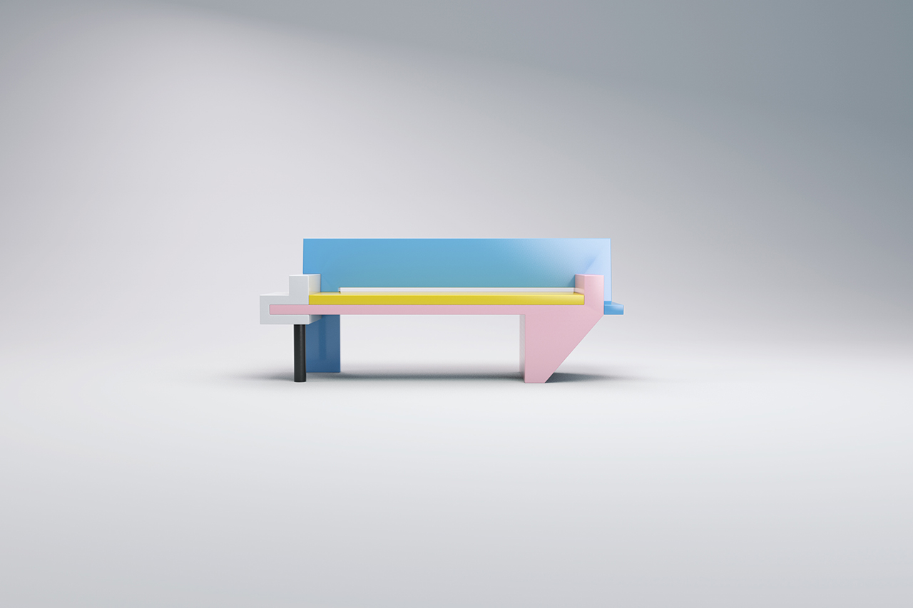 furniture，Postmodern，tradition，colour，Joinery，