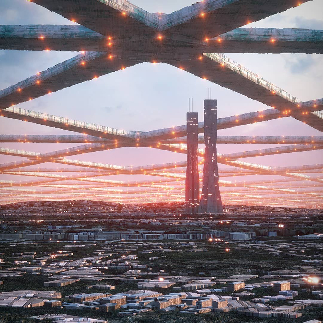 Future world，modeling，Brain hole，