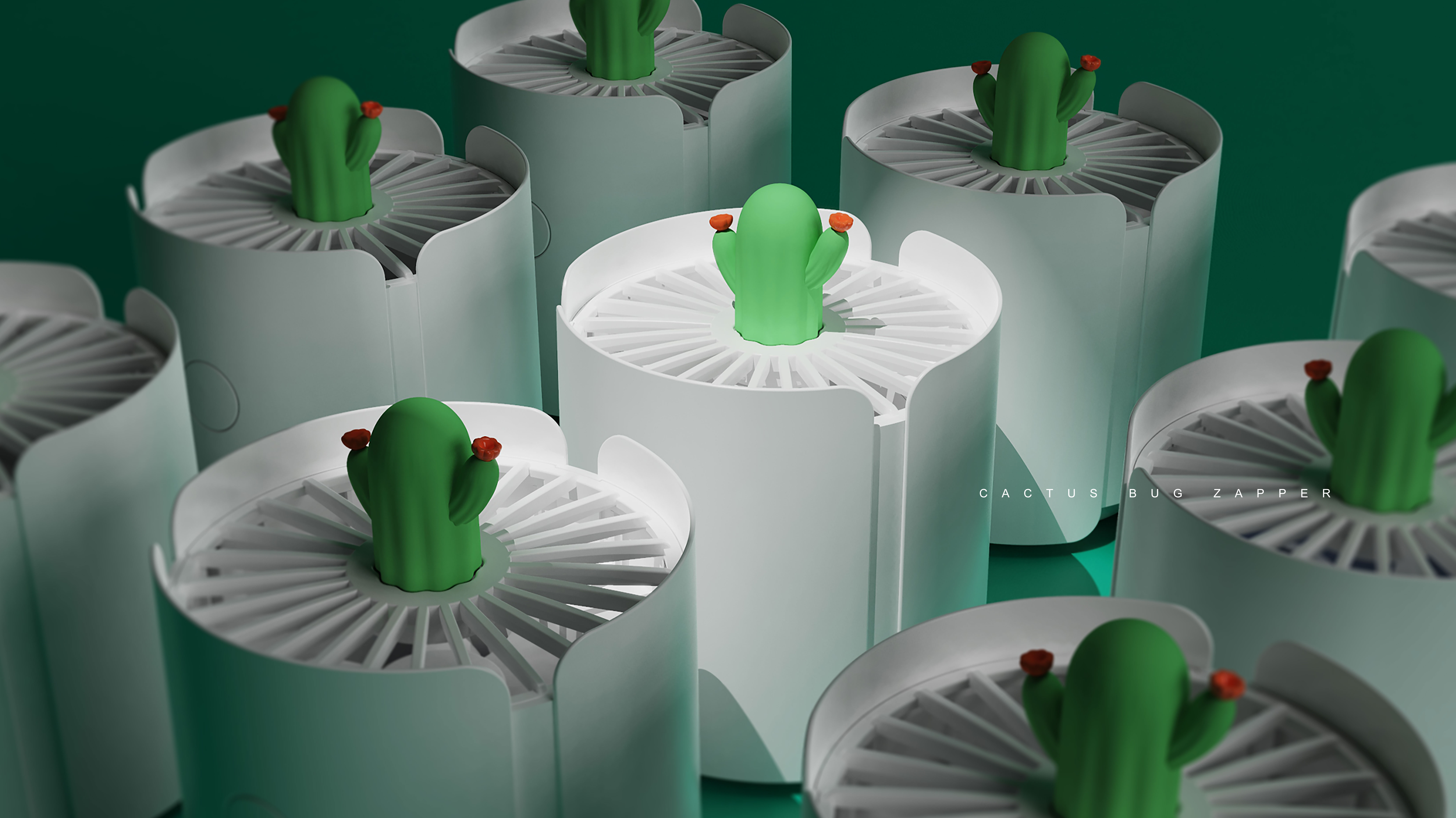 Northern Europe，cactus，Simplicity，Mosquito killing lamp，