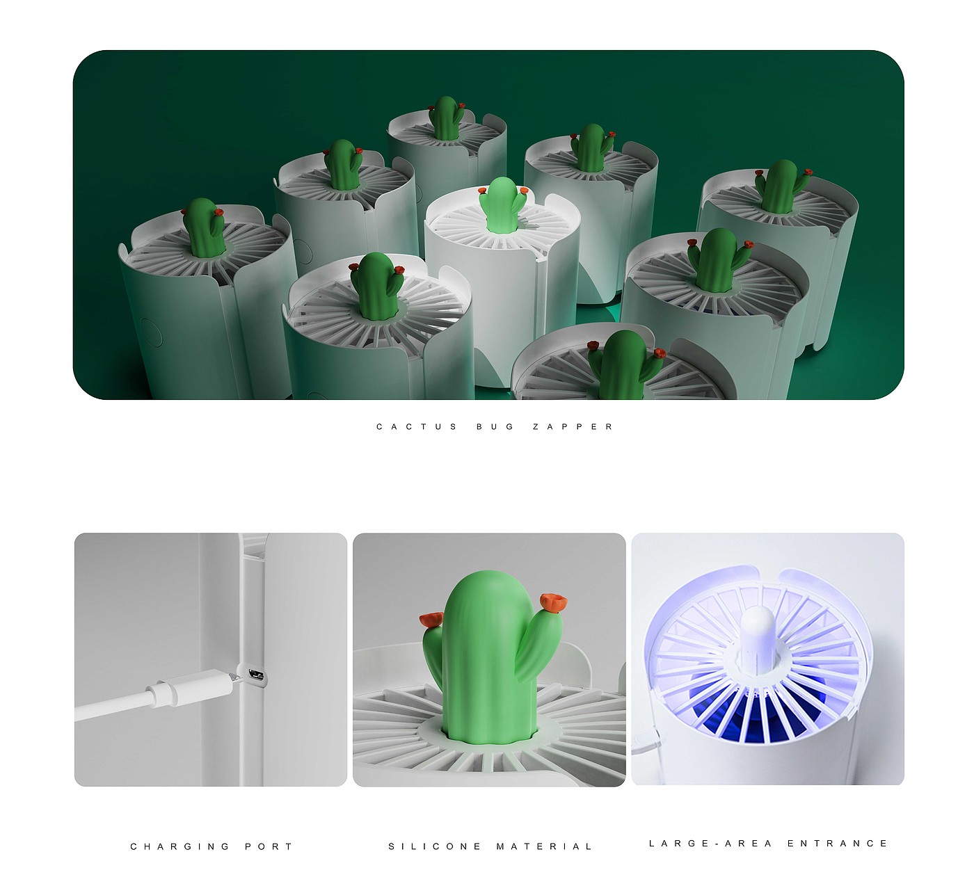 Northern Europe，cactus，Simplicity，Mosquito killing lamp，