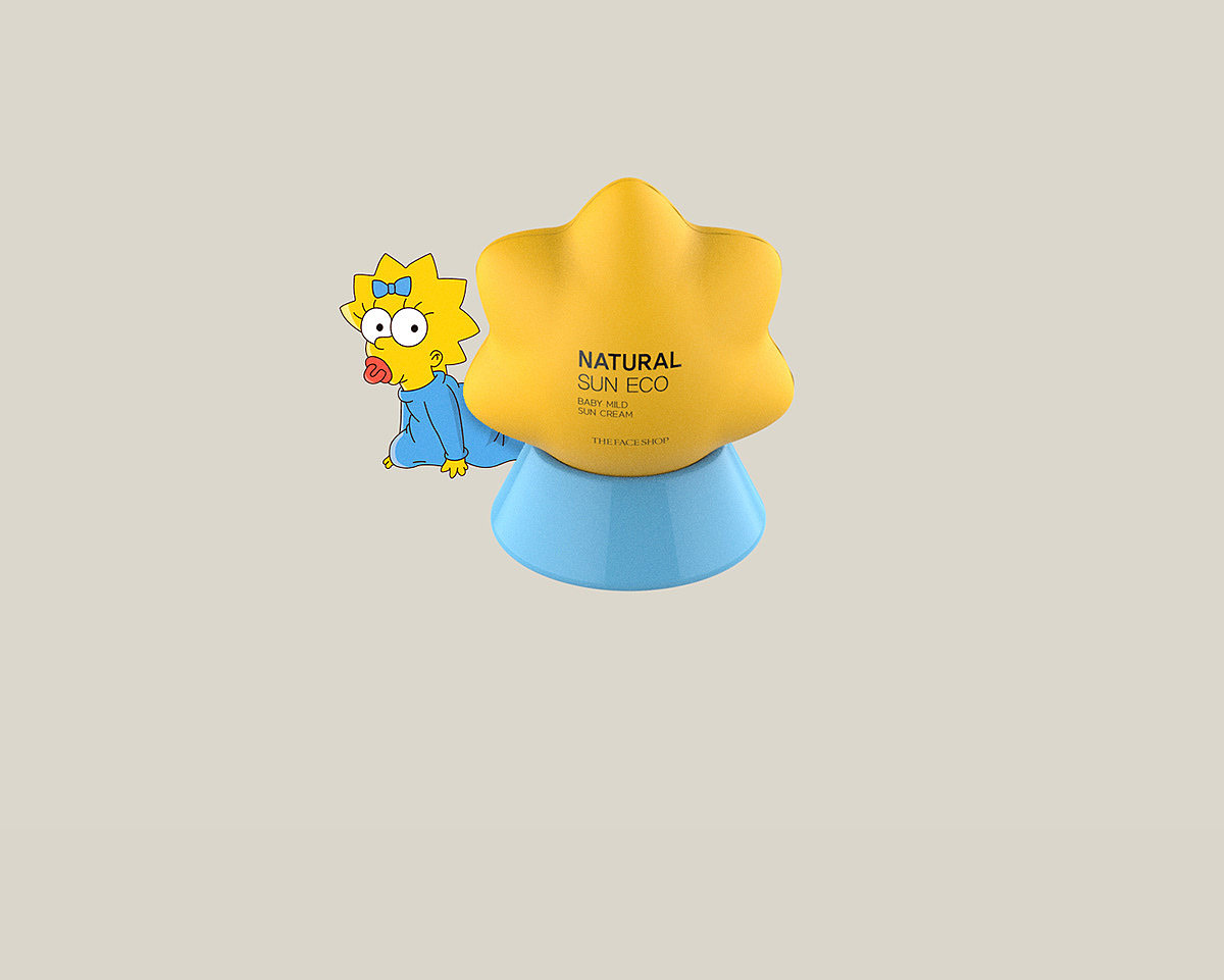 Simpson，Cartoon，The Simpsons，packing design，