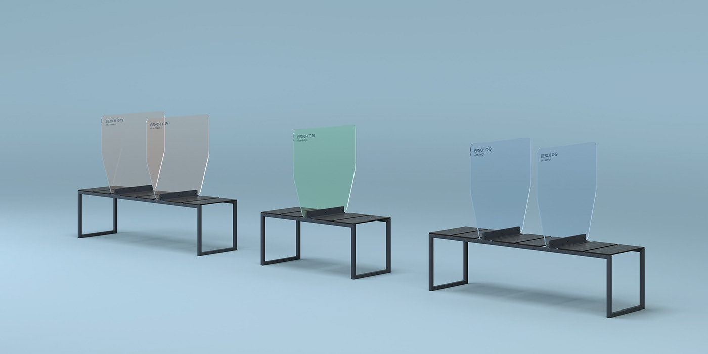 Tools and equipment，public place，bench，security，Divider plate，