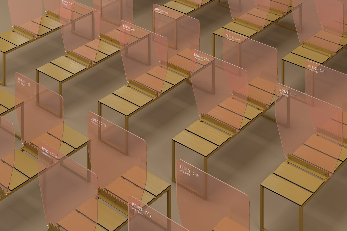 Tools and equipment，public place，bench，security，Divider plate，