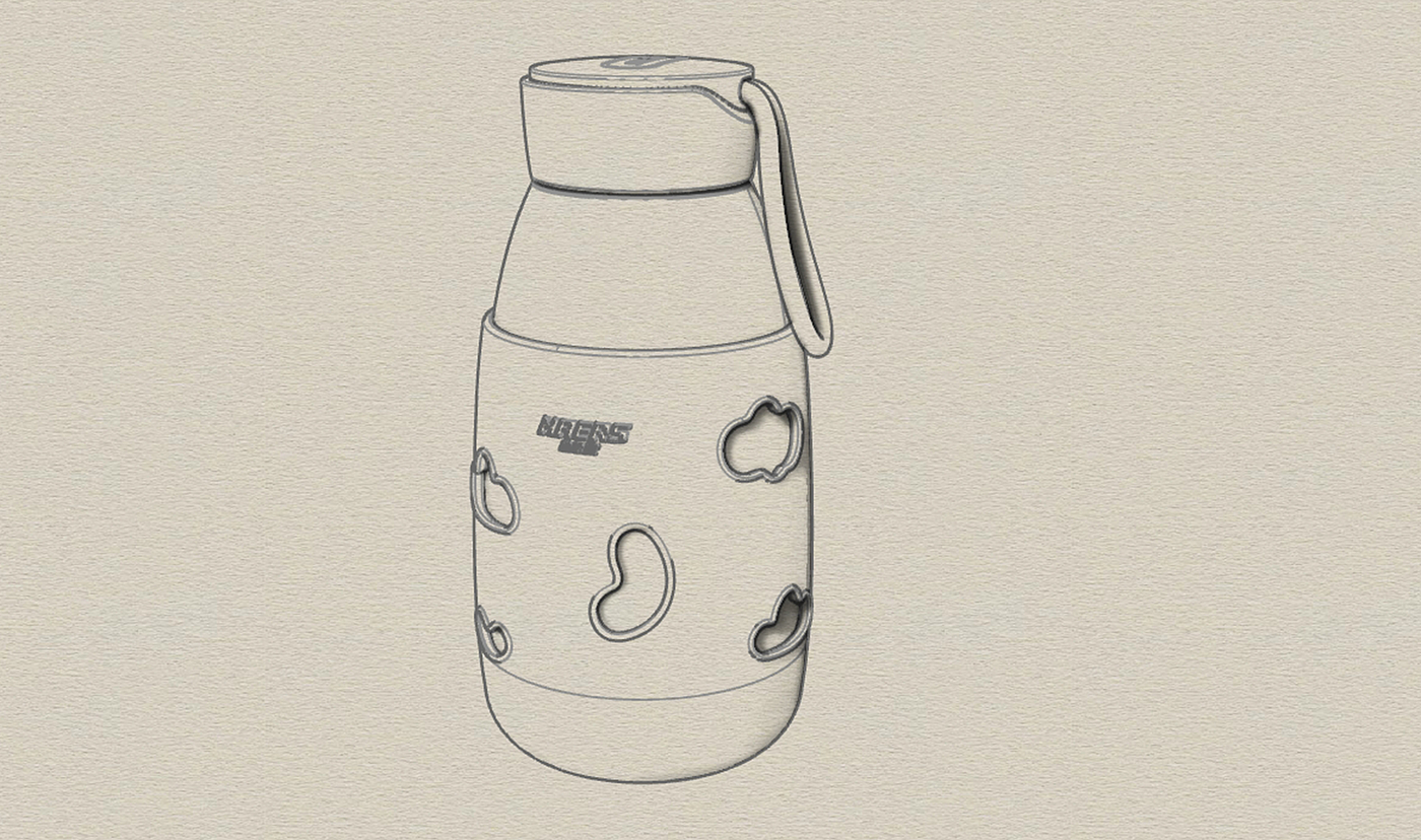 哈尔斯，玻璃杯，可爱，女生，便携水杯，2016design，