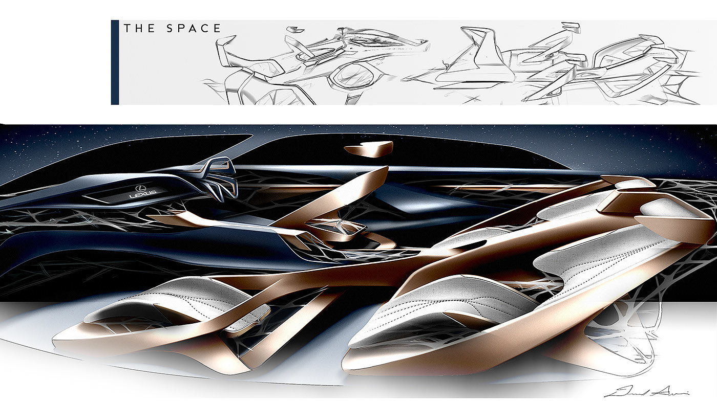 vehicle，LEXUS，Lexus，conceptual design，innovate，Luxury regeneration，