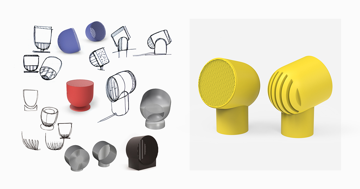 Digital intelligence，Household appliances，heater，energy conservation，esthetics，industrial design，