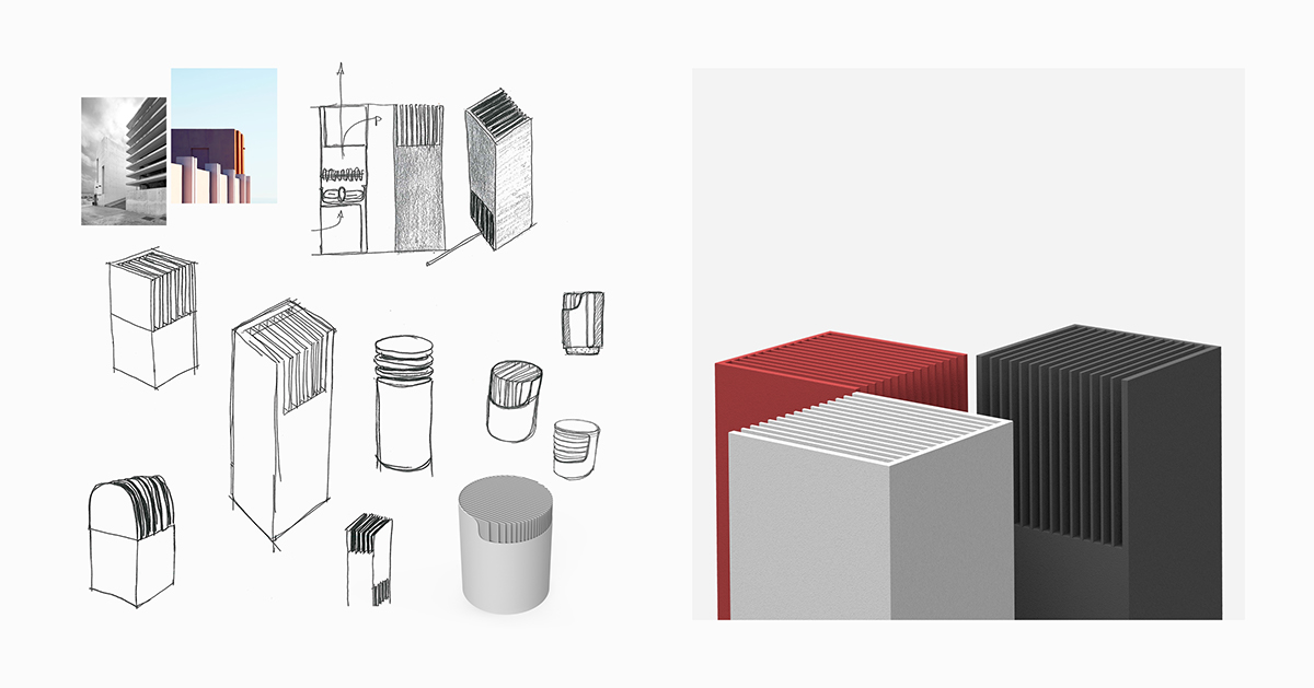 Digital intelligence，Household appliances，heater，energy conservation，esthetics，industrial design，