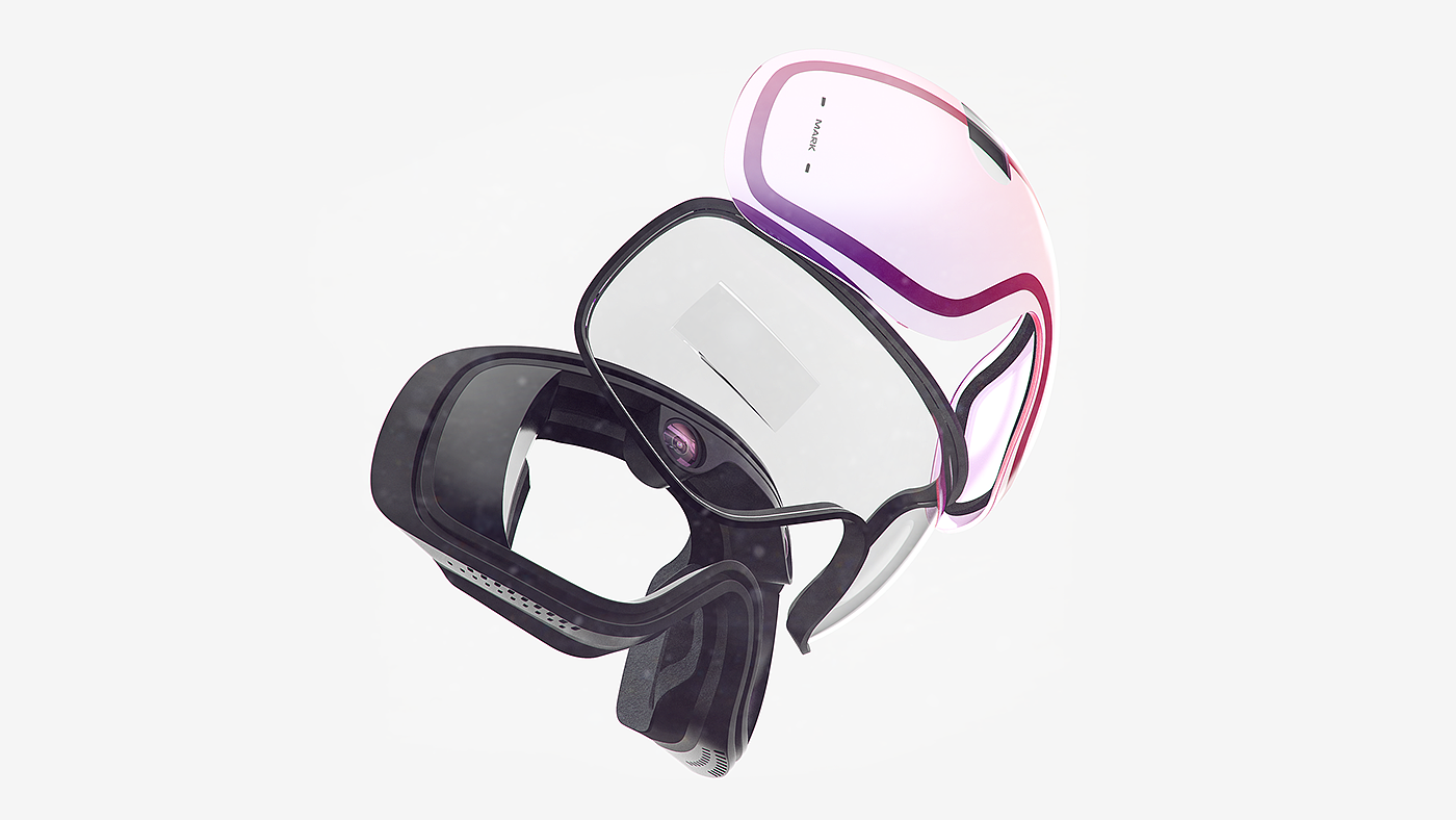 Outdoor sports，MK1，Goggles，Snow，Heart rate sensor ，