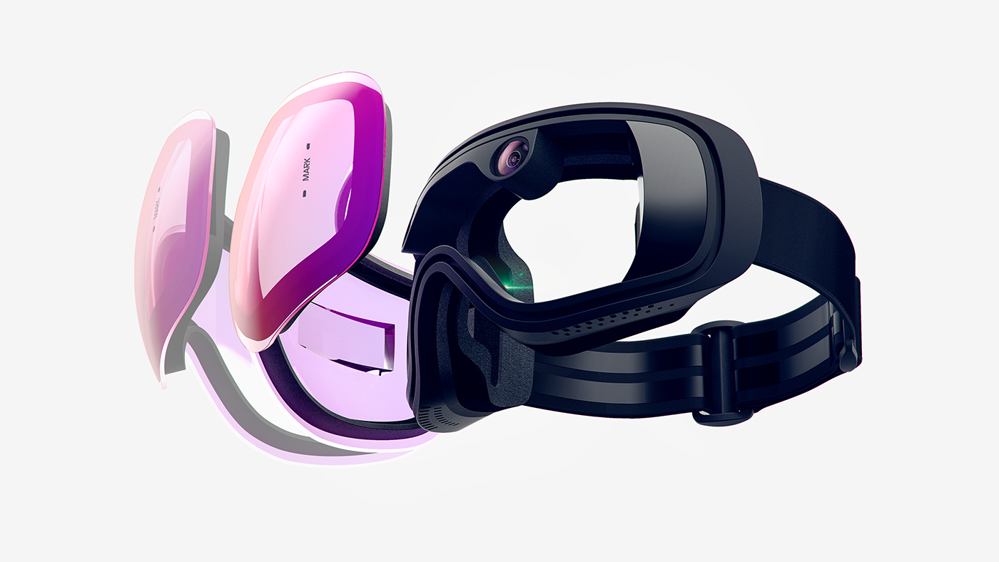 Outdoor sports，MK1，Goggles，Snow，Heart rate sensor ，