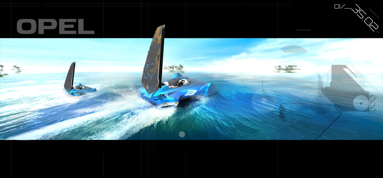 conceptual design，vehicle，racing，multi-function，