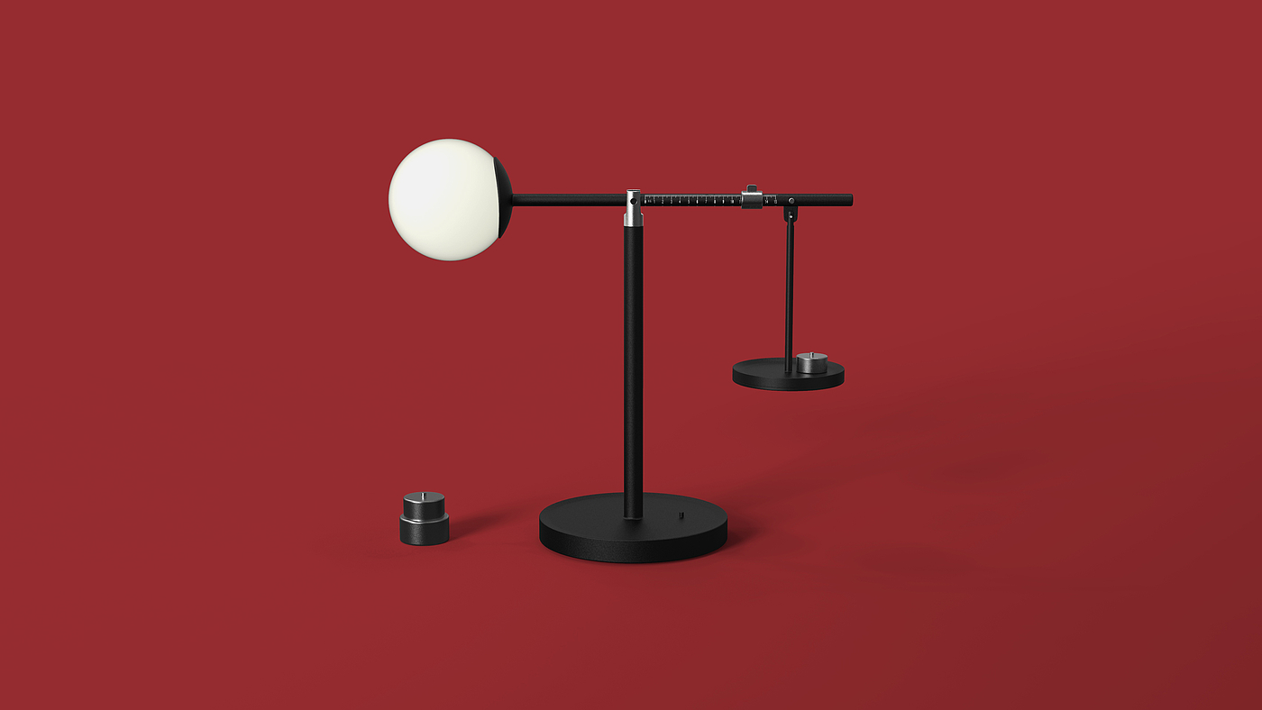 Creativity, concept lamp and Minimalism，