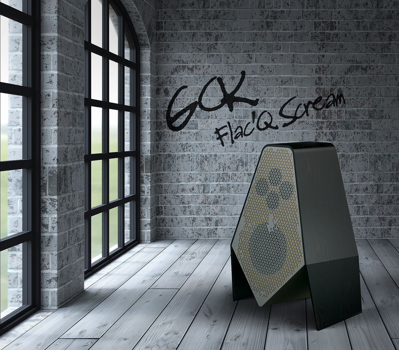 gck pro speaker，GCK professional speaker，industrial design，