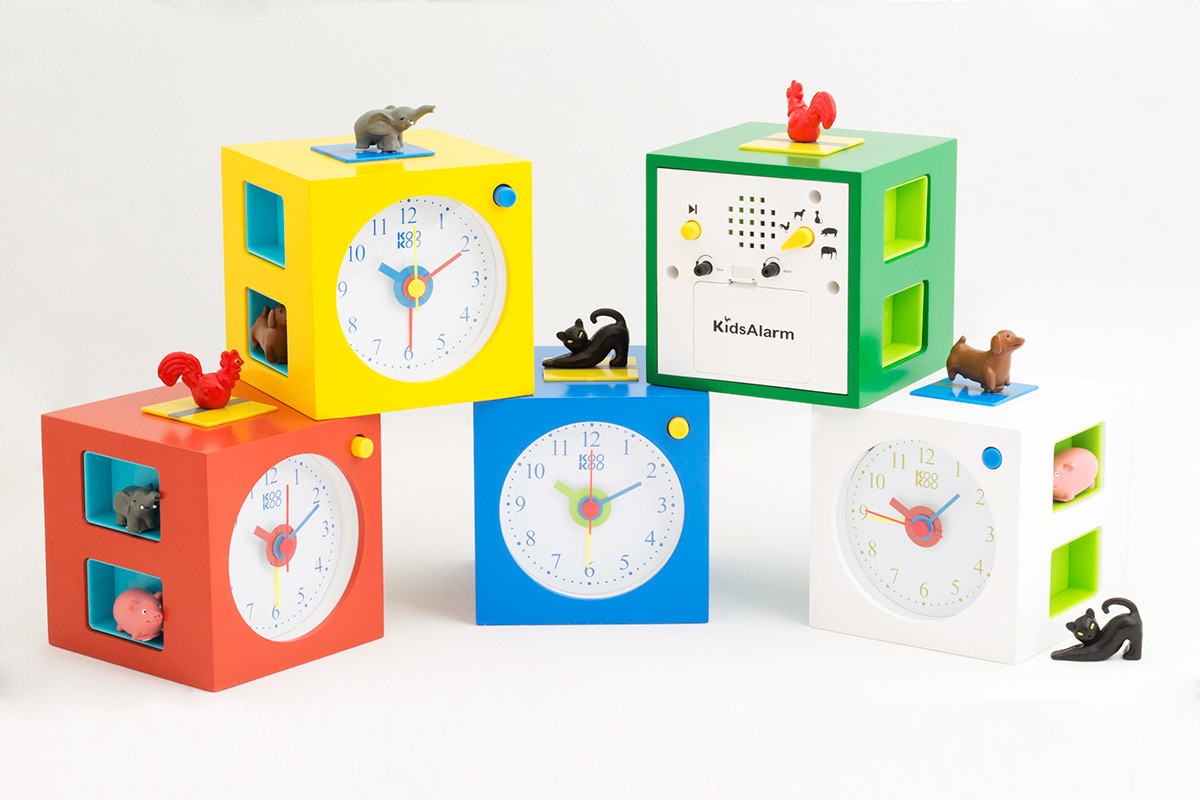 children，lovely，Clock，alarm clock，product design，