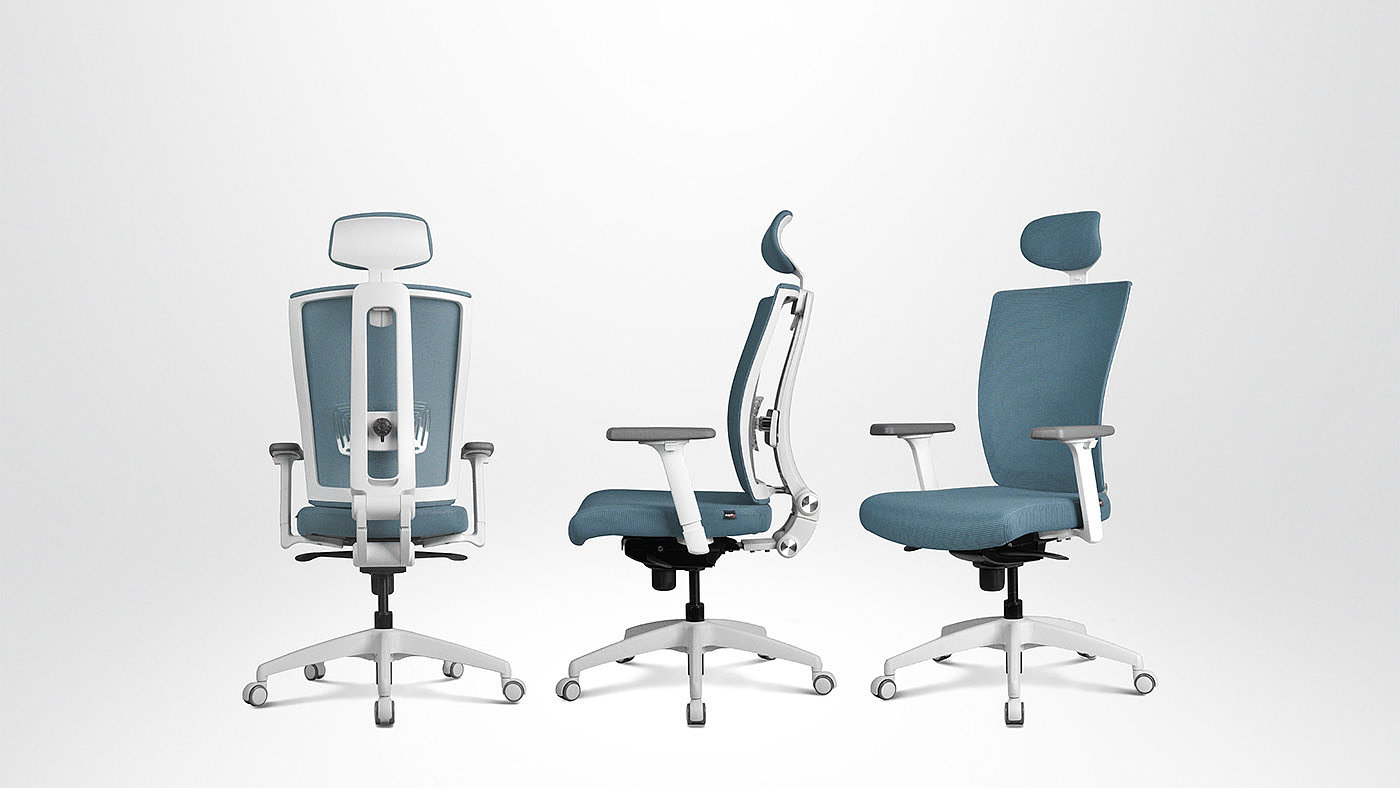 Office chair，Autonomous tilt Technology，Adjustable，