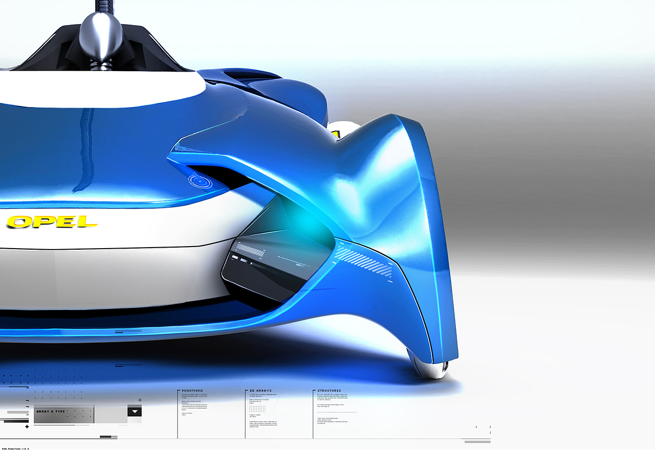 conceptual design，vehicle，racing，multi-function，