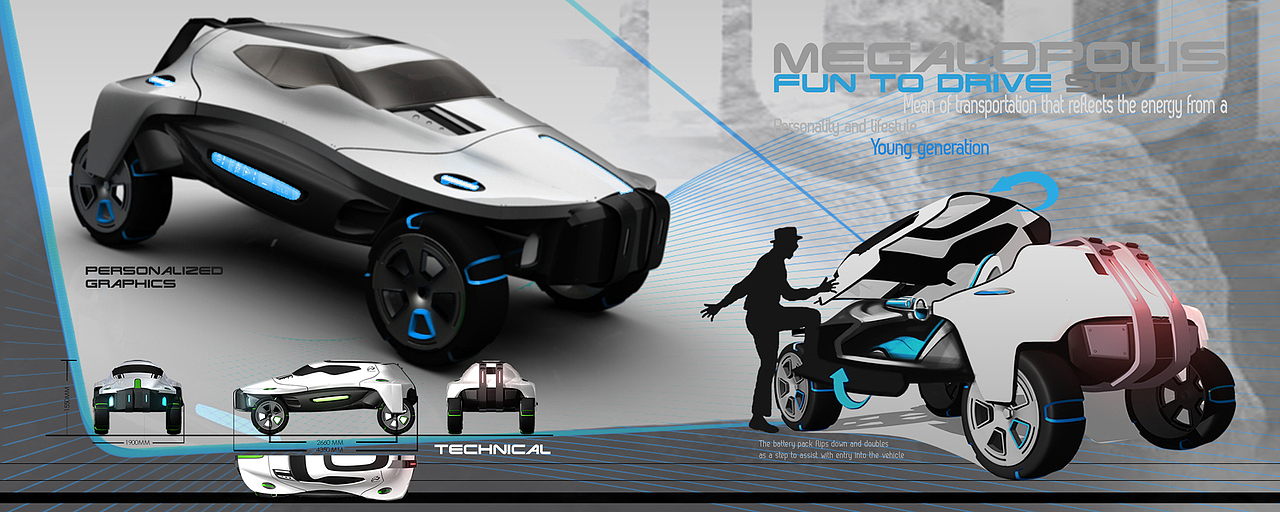 conceptual design，Off-road vehicle，automobile，vehicle，
