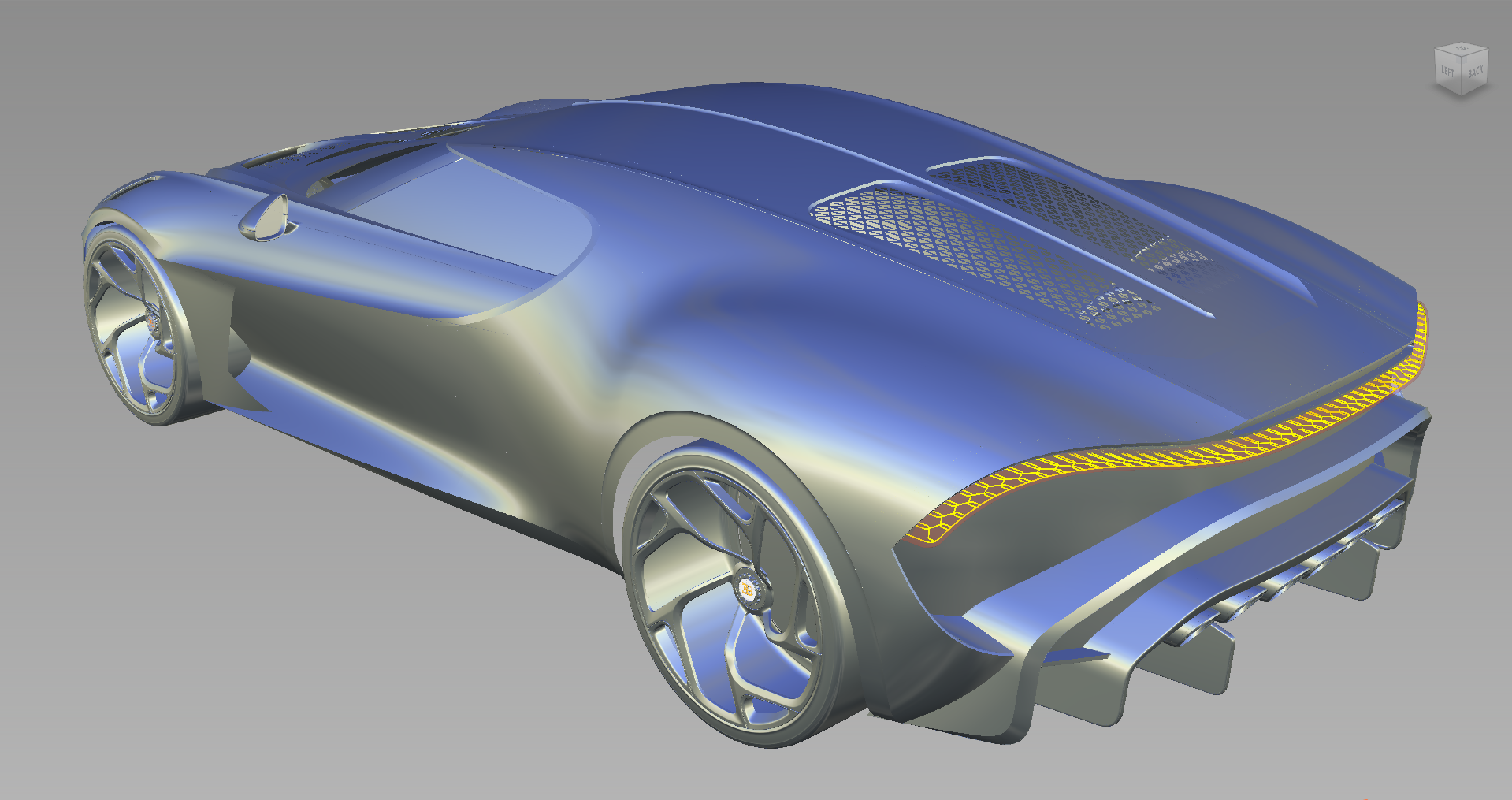 Bugatti，la_voiture_noire，Alias，modeling，