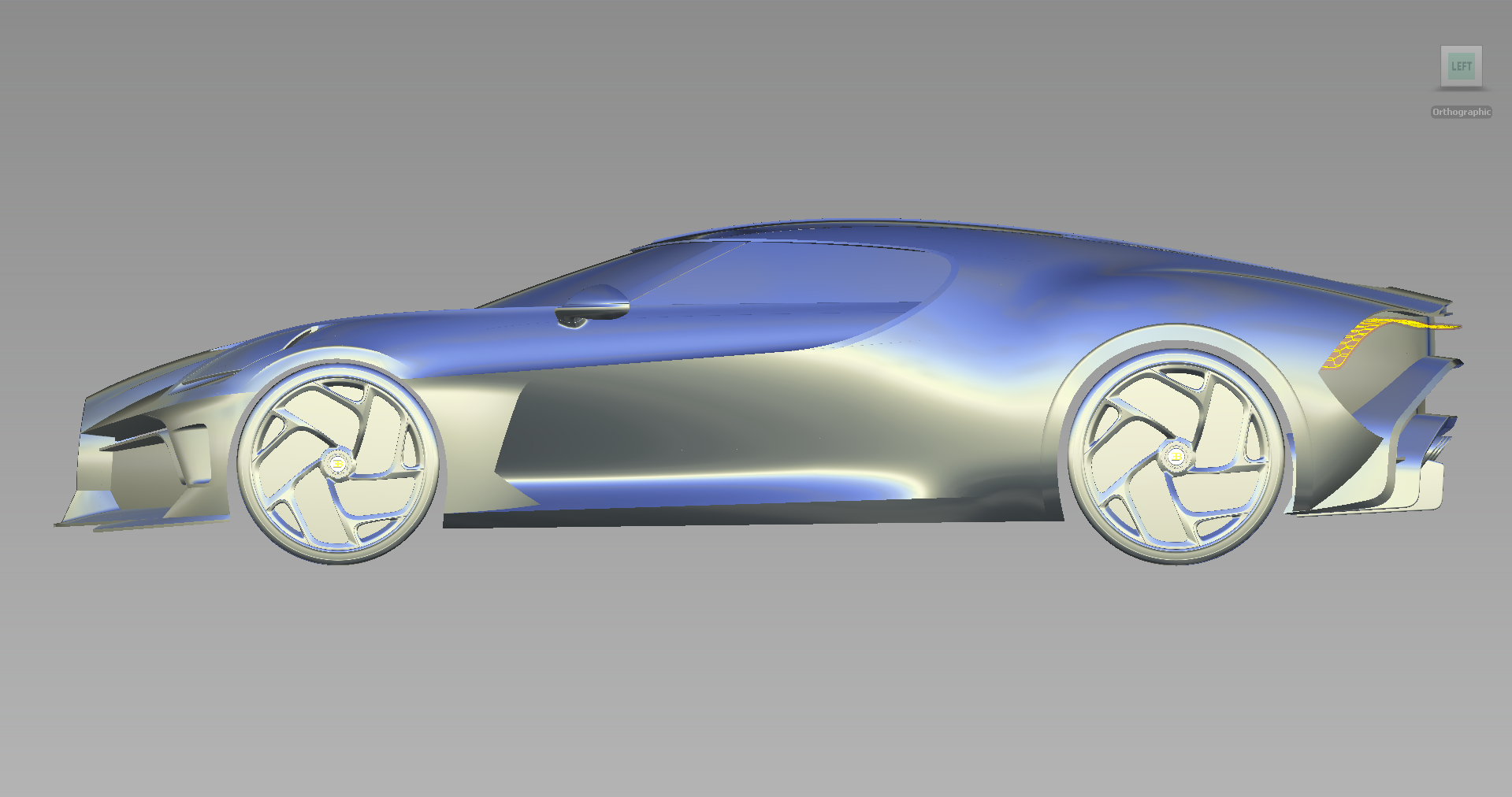 Bugatti，la_voiture_noire，Alias，modeling，